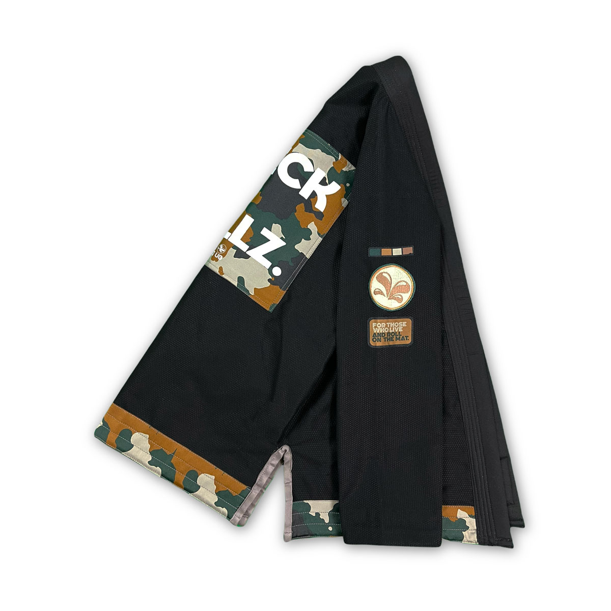 Kimono de Jiu-Jitsu Brésilien, Camo Black, 100% original