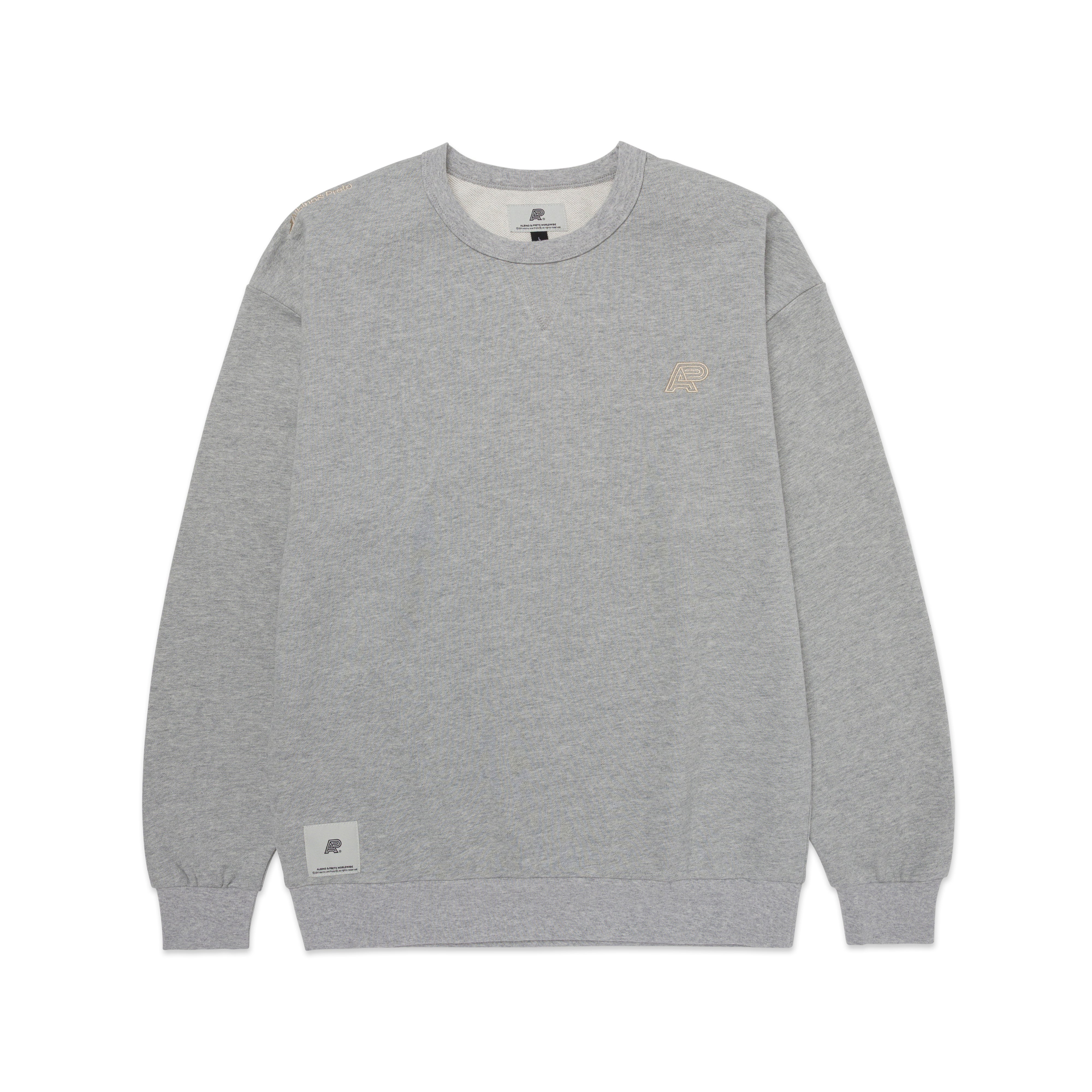 A&PWW RINGER CREWNECK HEATHER