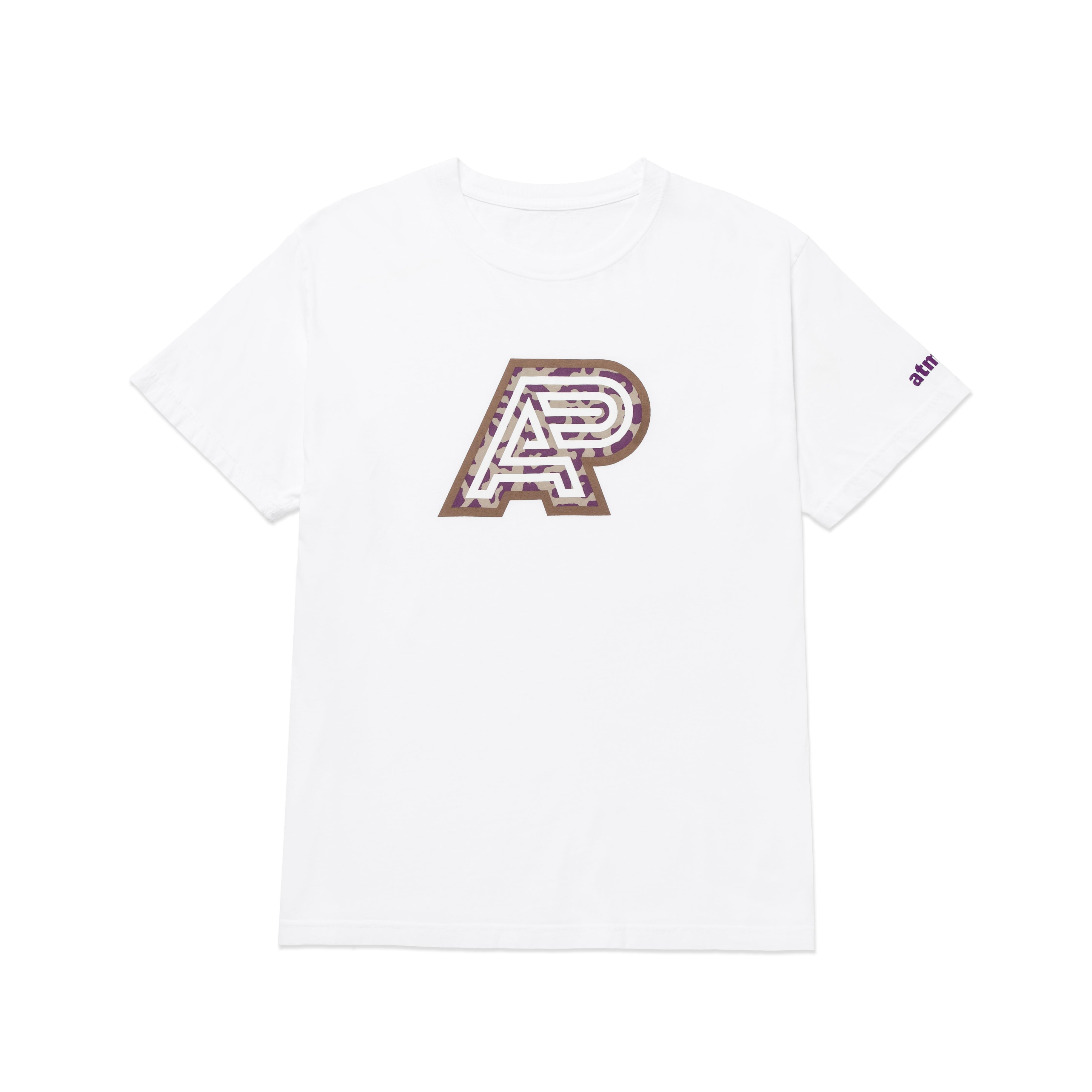 A&P x ATMOS MARK TEE WHITE