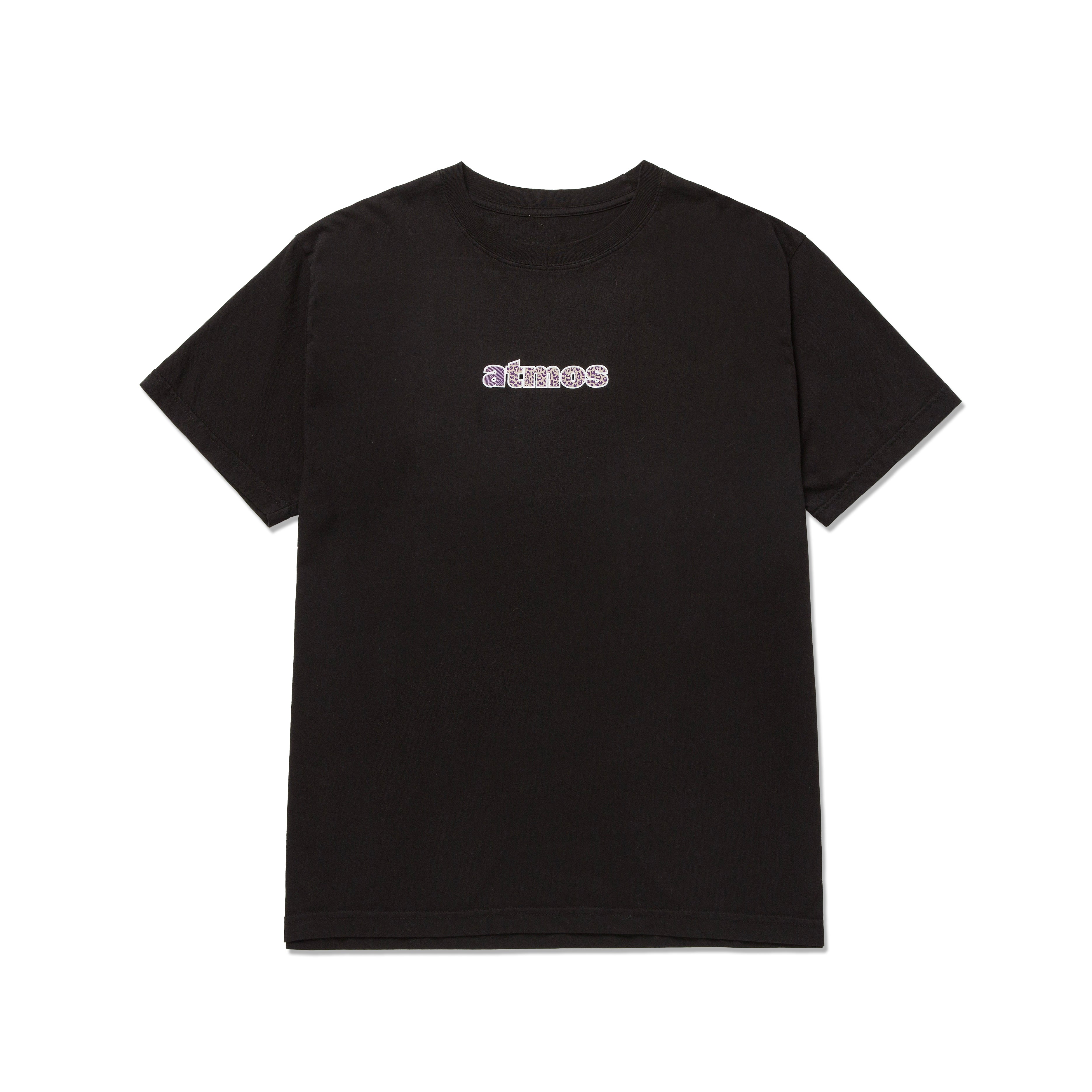 A&P x ATMOS SCRIPT TEE BLACK (FULFILLMENT)