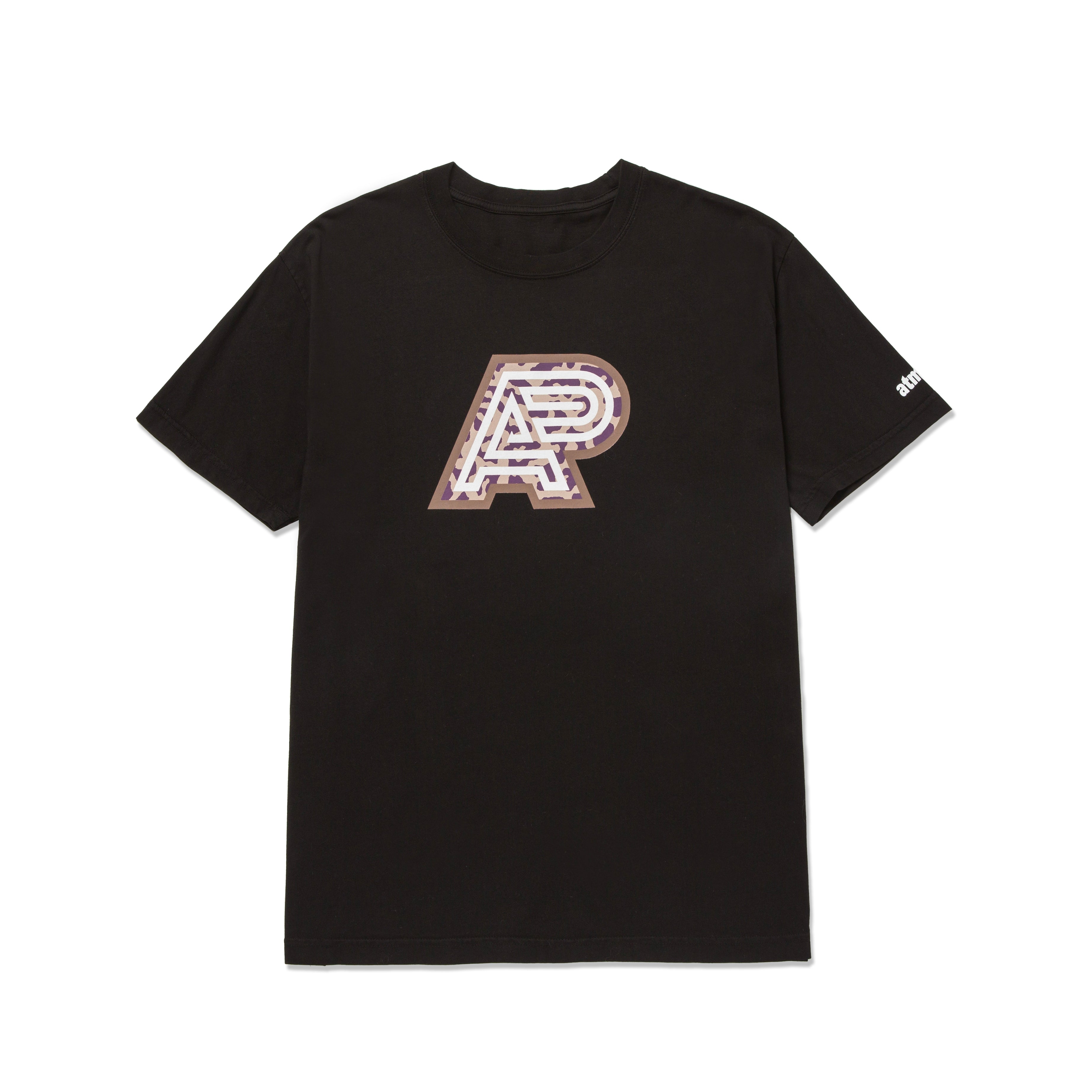 A&P x ATMOS MARK TEE BLACK (FULFILLMENT)