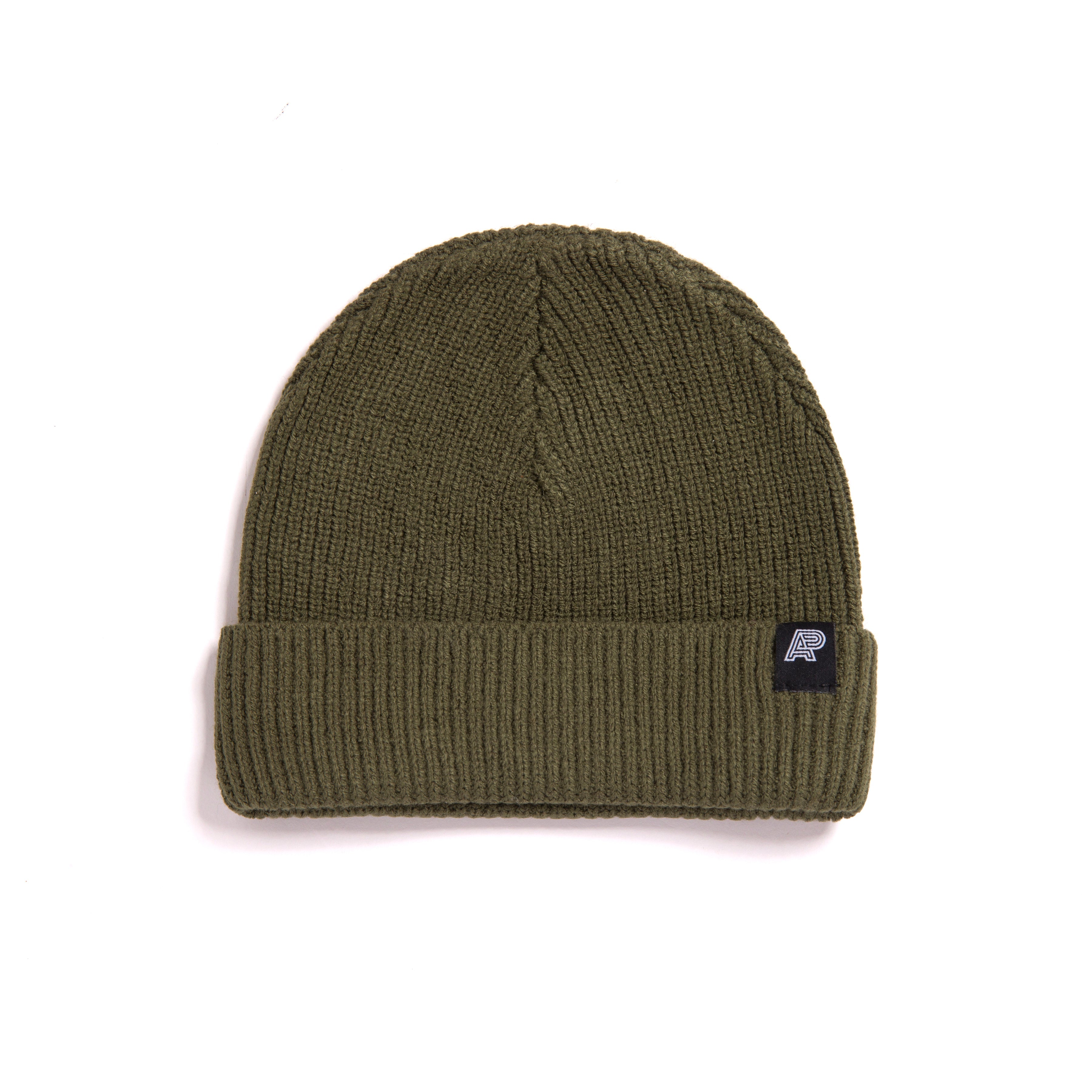 A&P BEANIES OLIVE (FULFILLMENT)