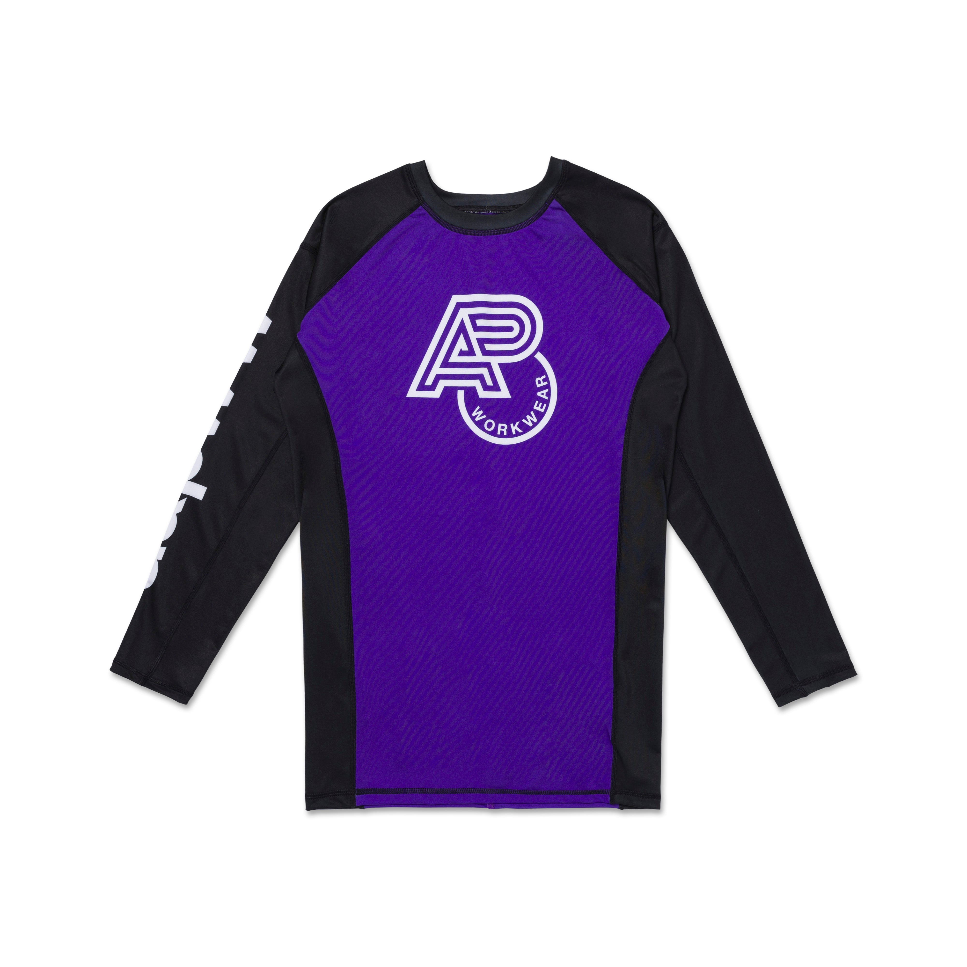 A&PWW LS RANKED RASHGUARD PURPLE