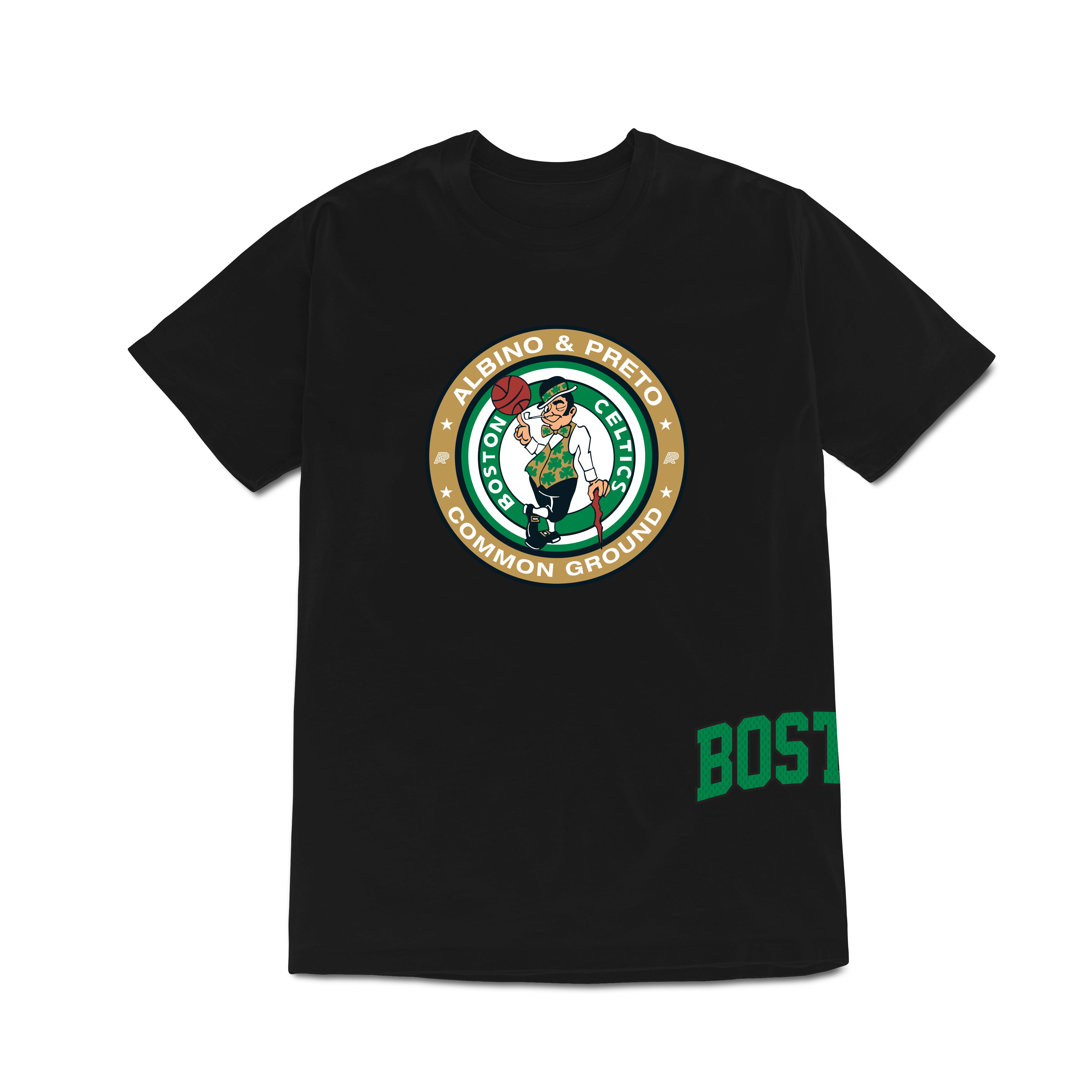 A&P CELTICS TEE BLACK