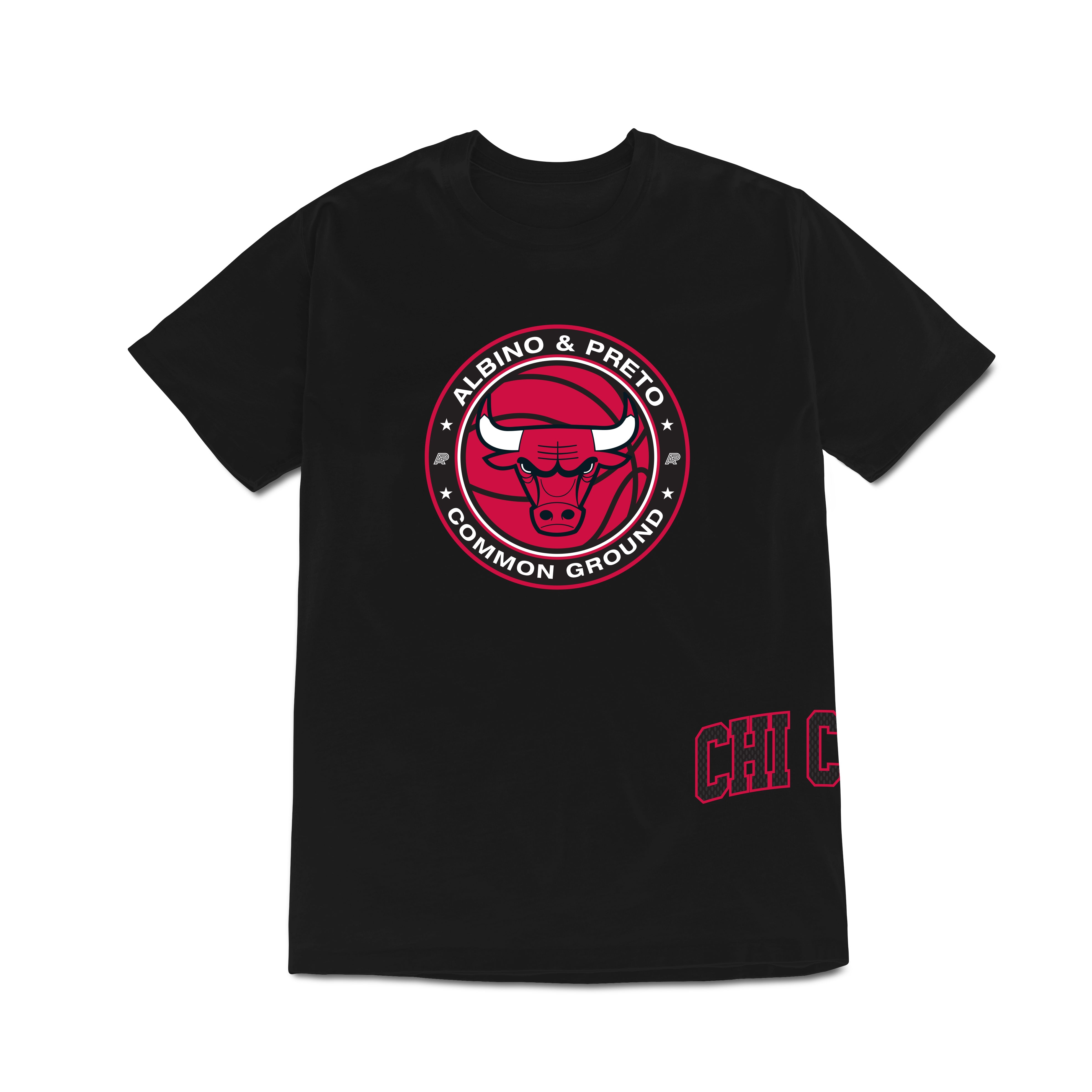 A&P BULLS TEE BLACK