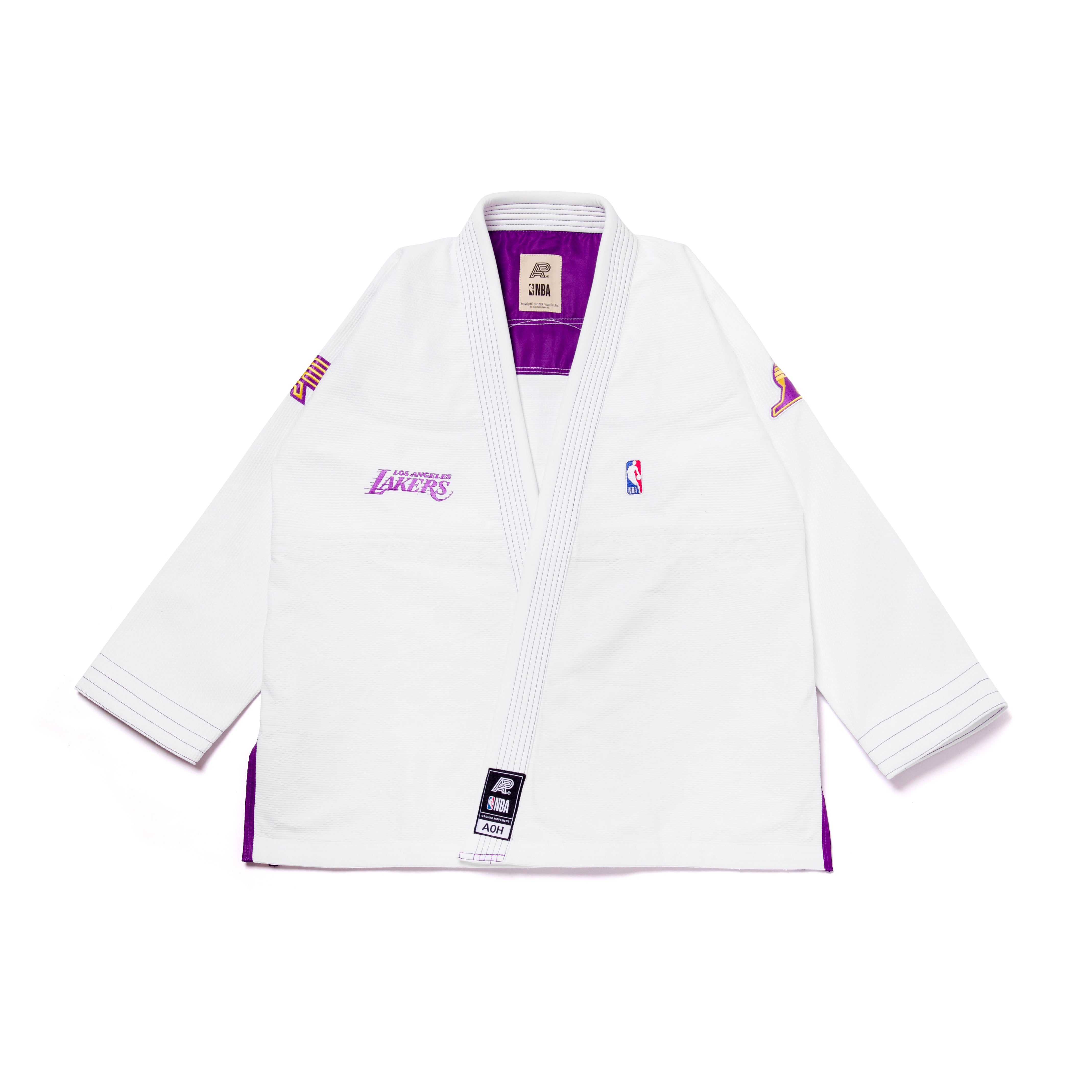 A&P x NBA LAKERS KIMONO WHITE