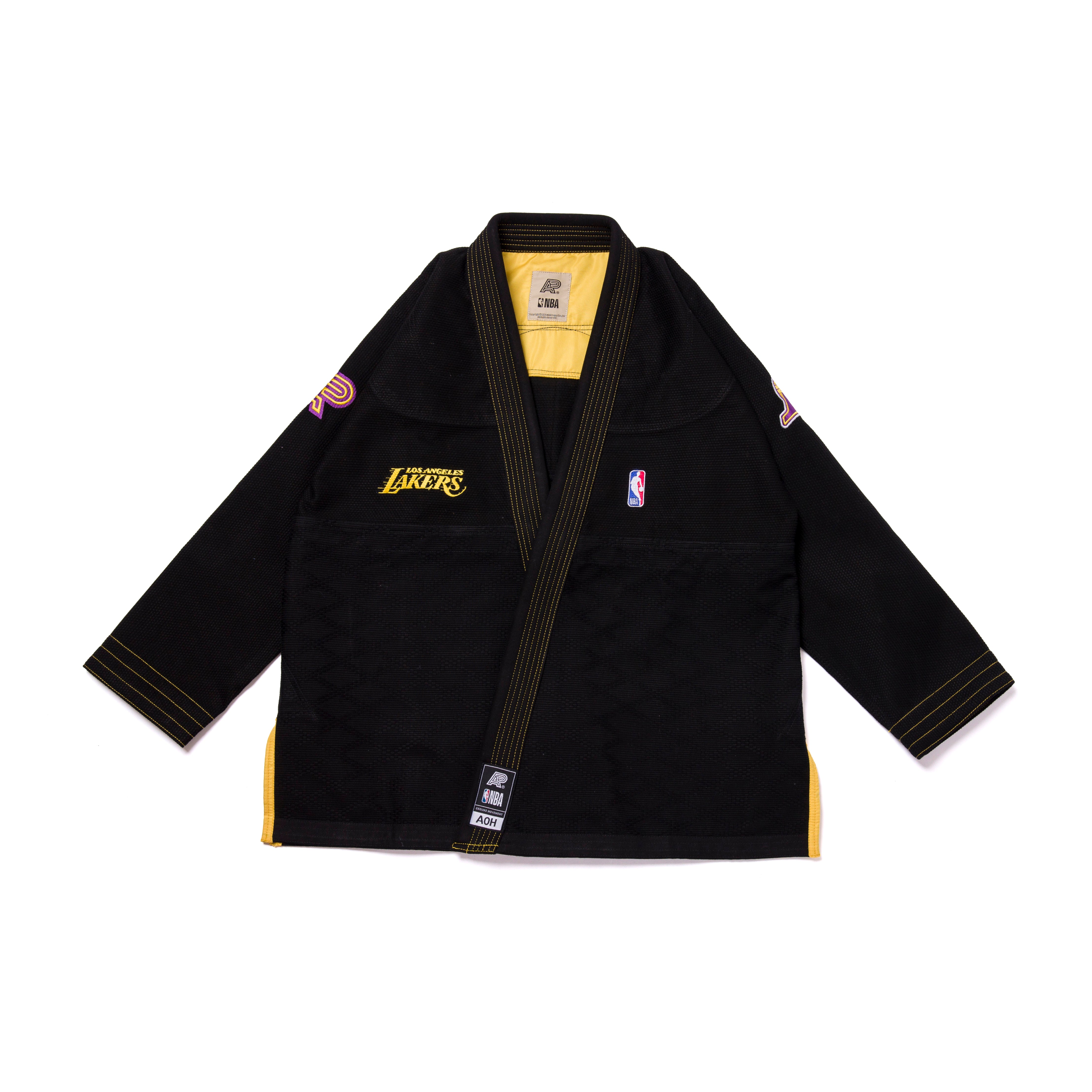 A&P x NBA LAKERS KIMONO BLACK