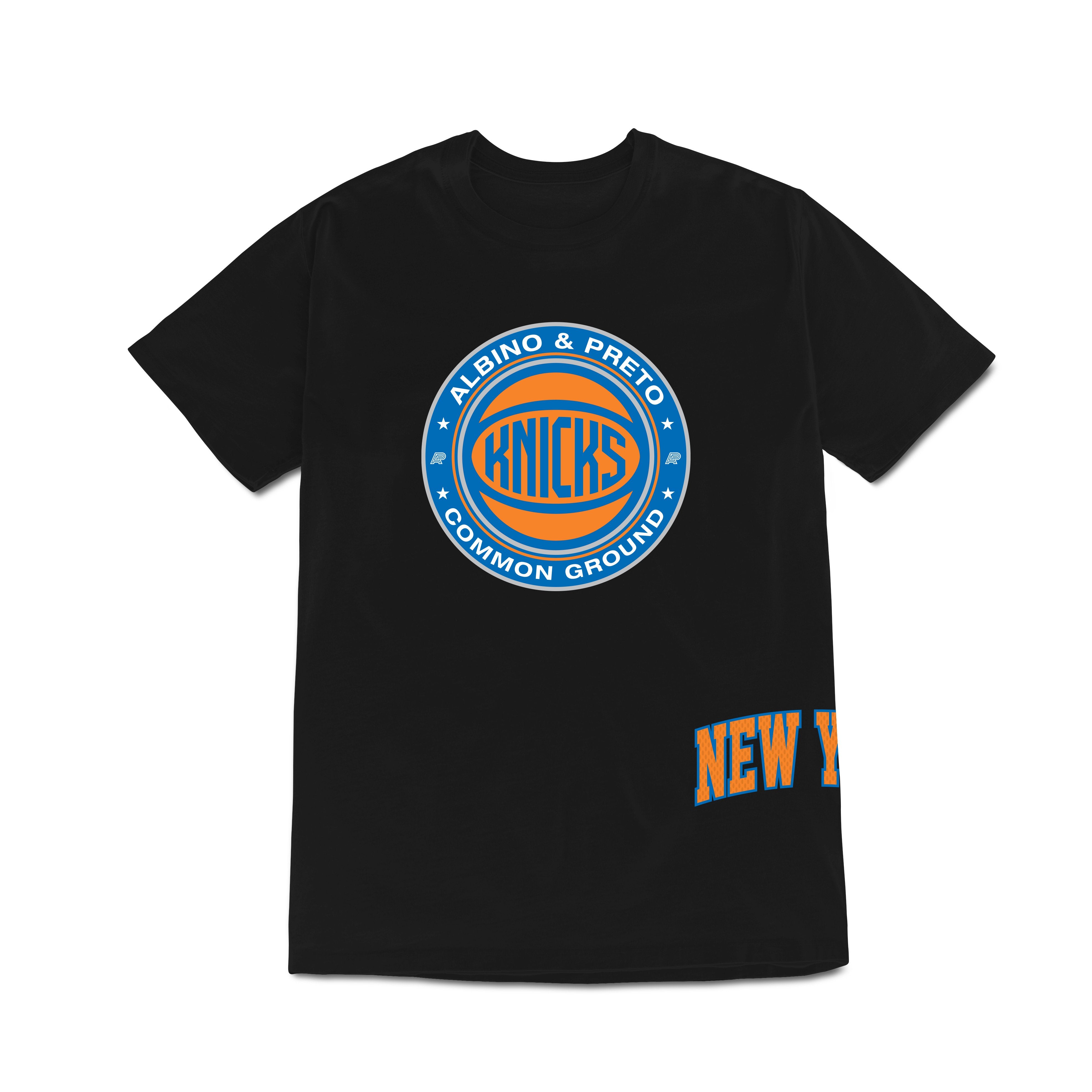 A&P KNICKS TEE BLACK (FULFILLMENT)