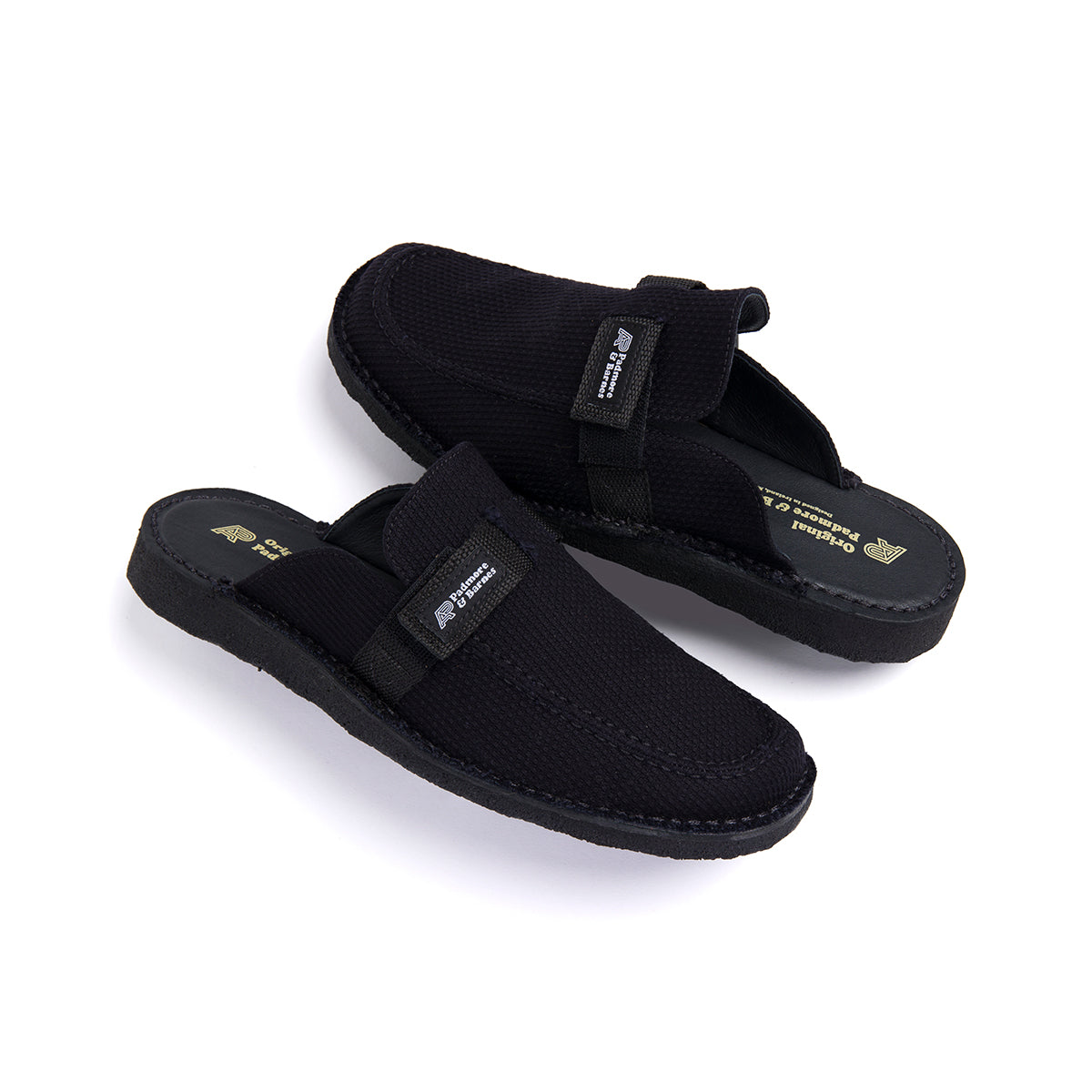 A&P x PADMORE & BARNES SLIDE BLACK/BLACK