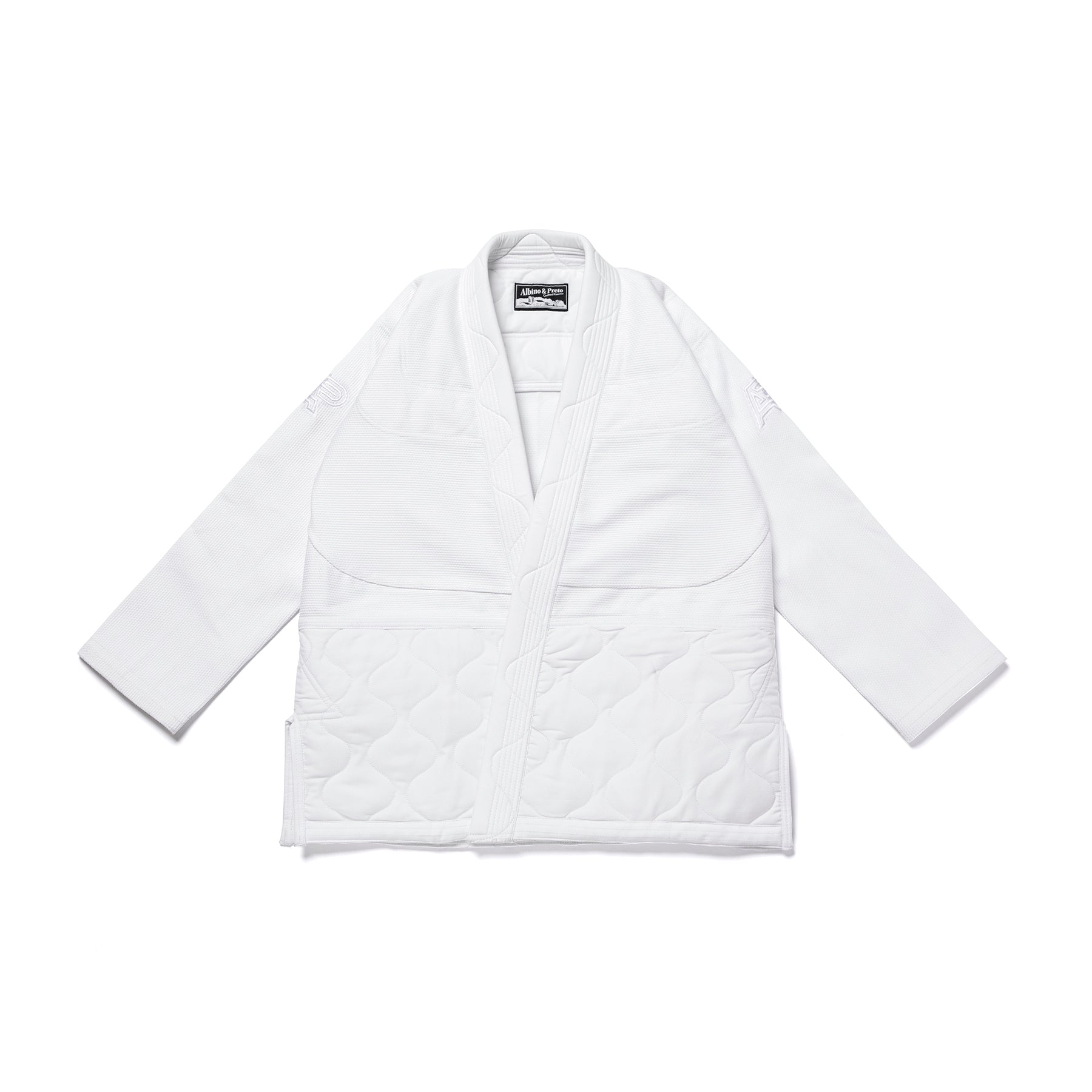 A&P B99 QUILTED KIMONO WHITE