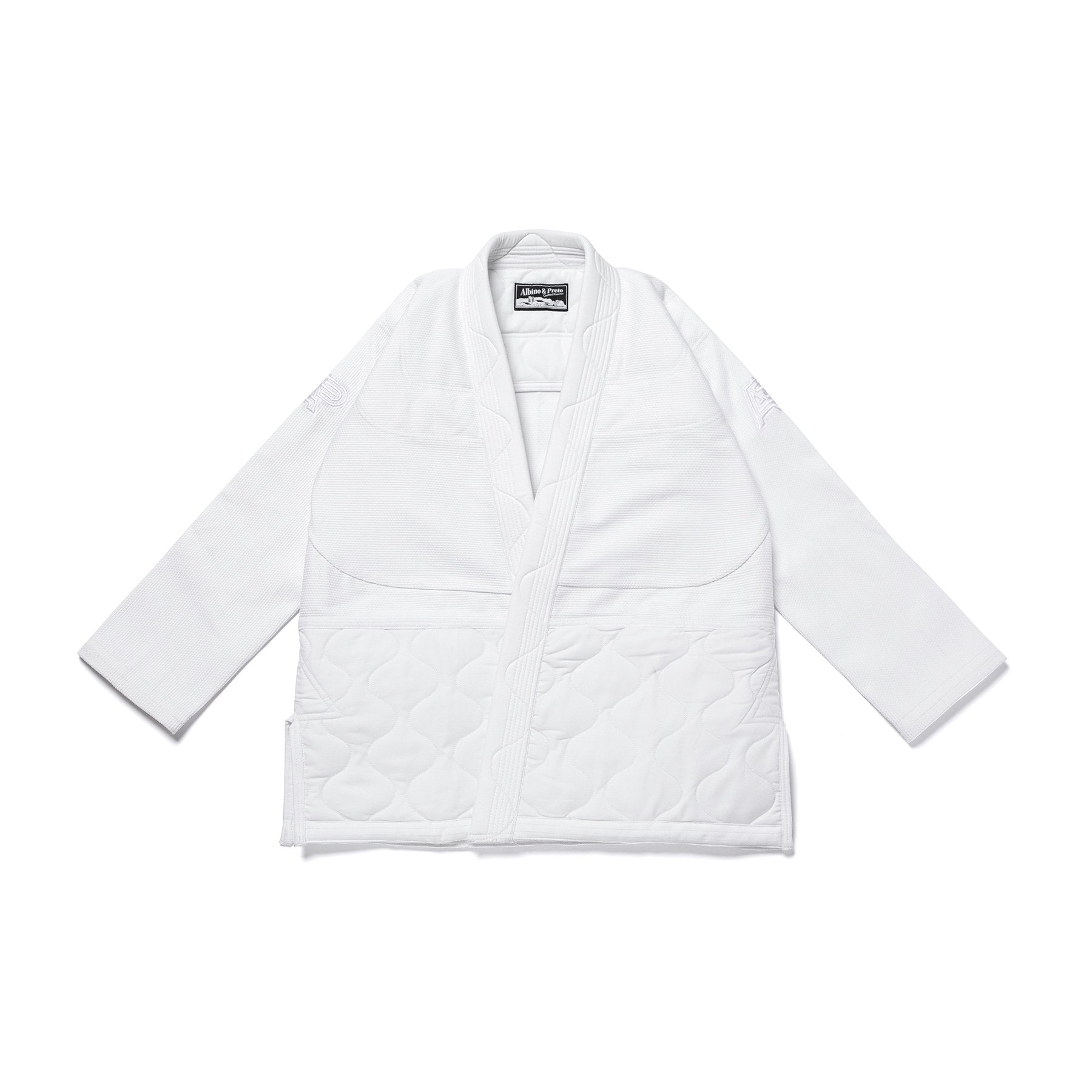 A&P B99 QUILTED KIMONO WHITE (FULFILLMENT)