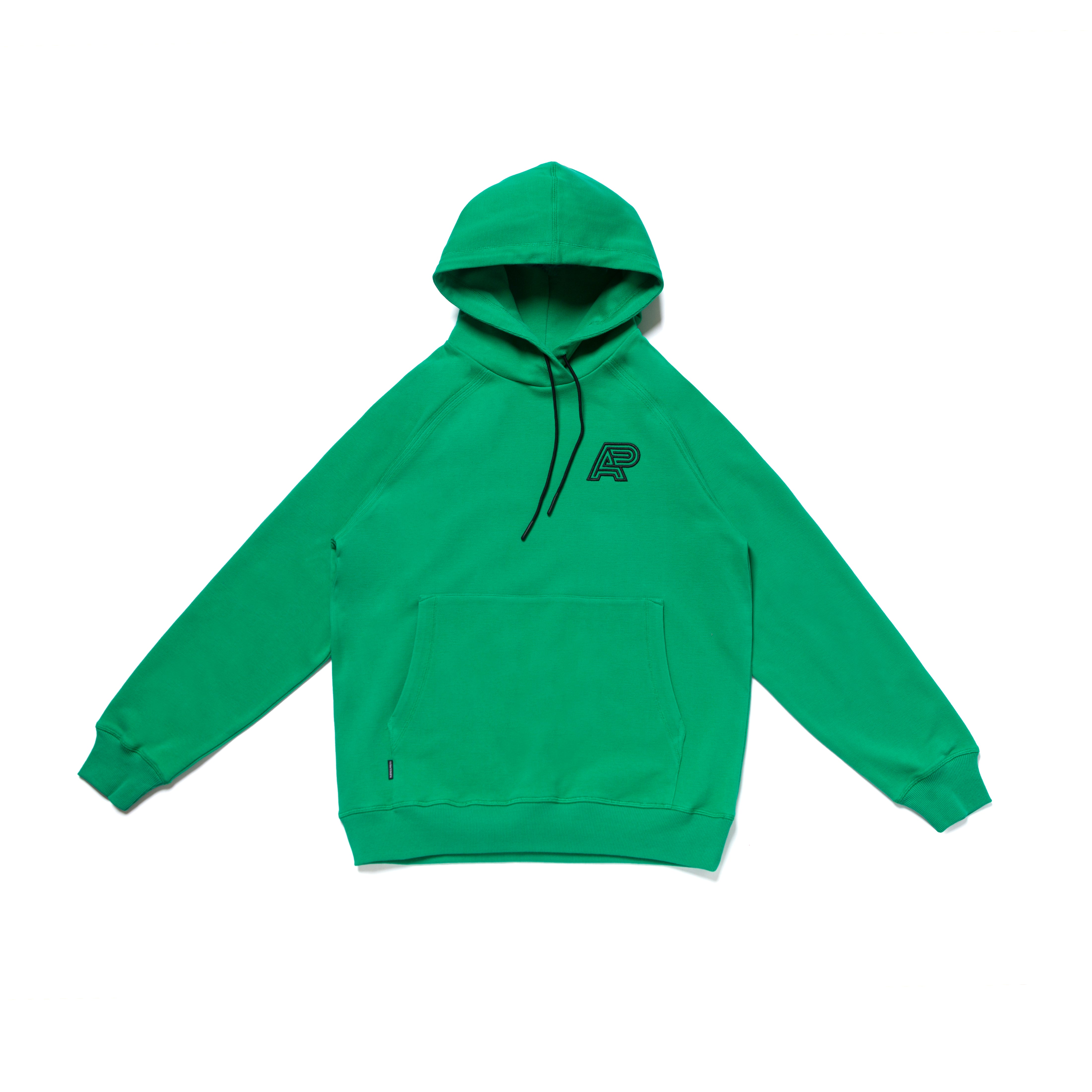 A&P CLASSIC RAGLAN HOODY EVERGREEN