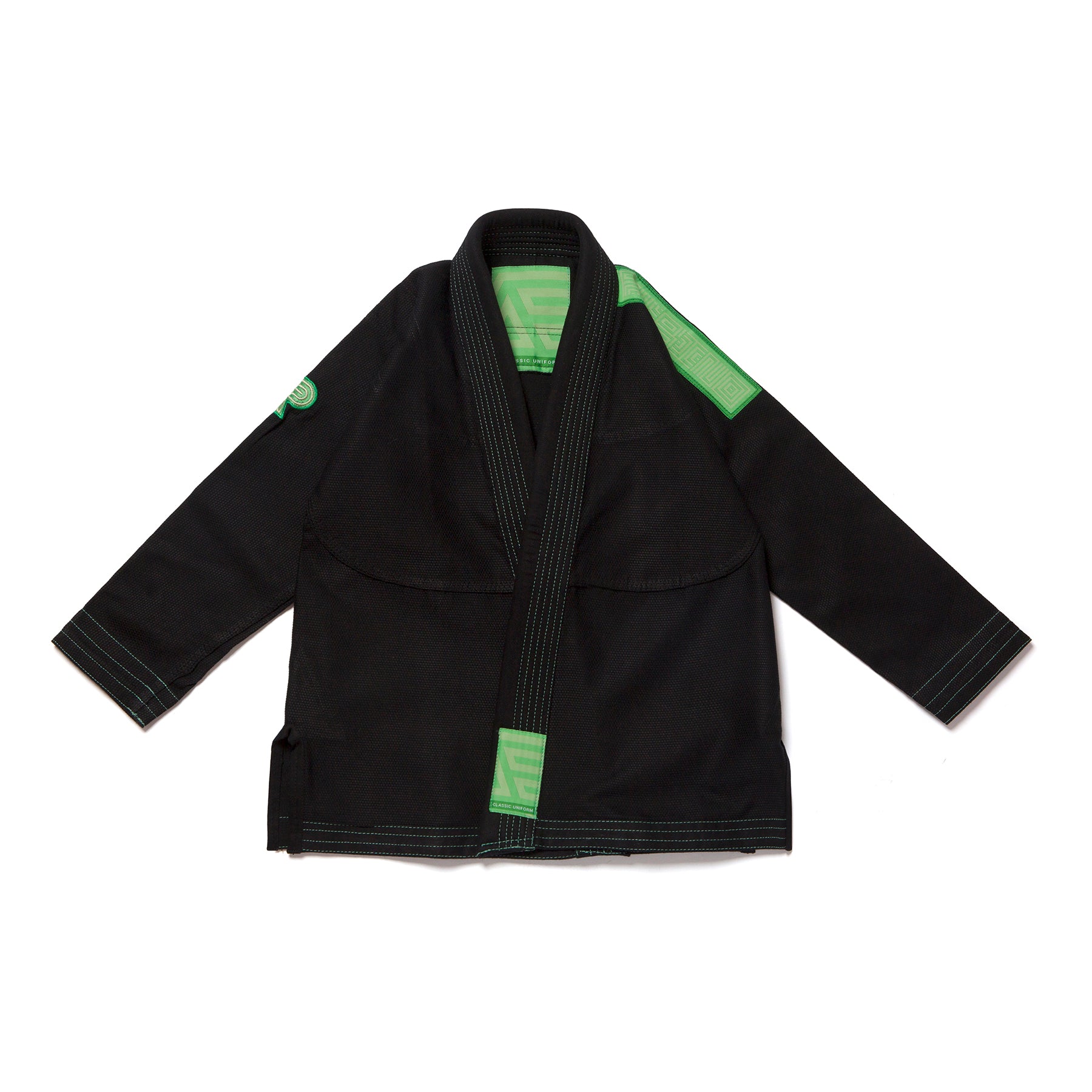 A&P Q4 B98 MC HB CLASSIC KIDS KIMONO BLACK (FULFILLMENT)