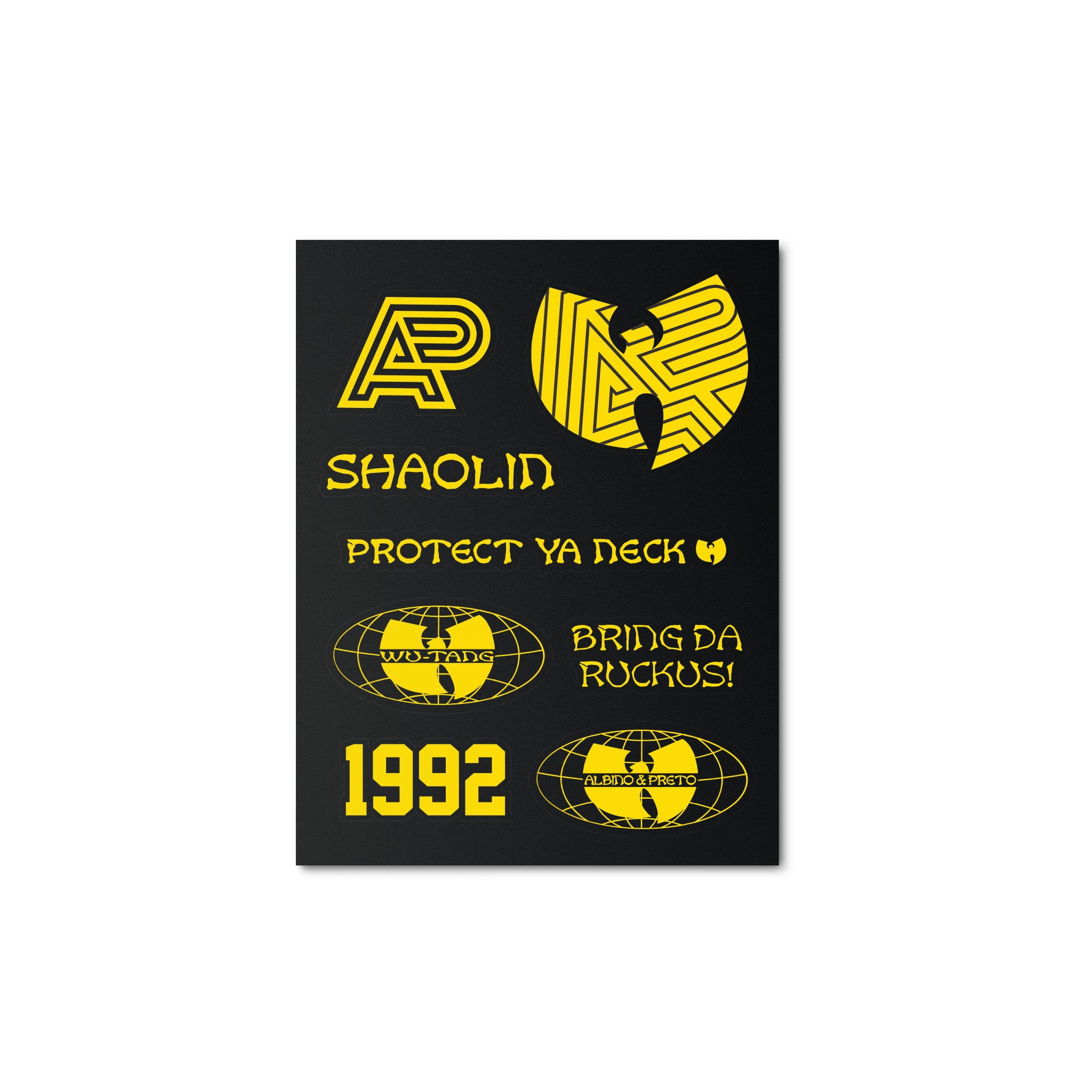 A&P x WU TANG STICKER PACK