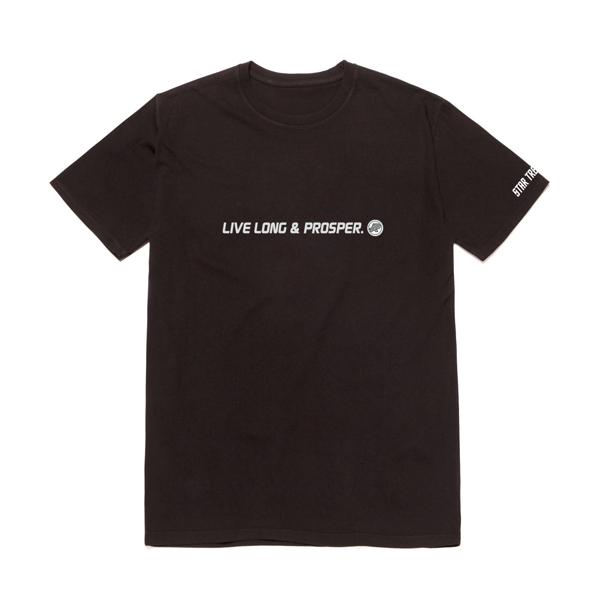 A&P x STAR TREK LIVE LONG & PROSPER TEE BLACK
