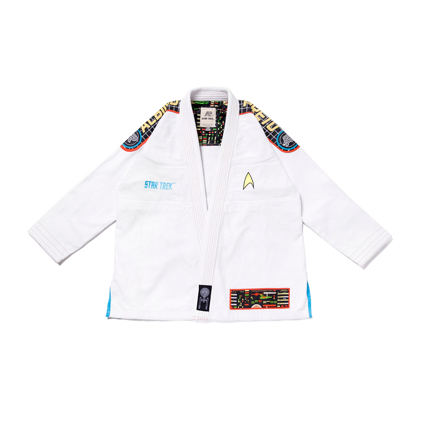 B100 A&P x STAR TREK KIMONO WHITE (FULFILLMENT)
