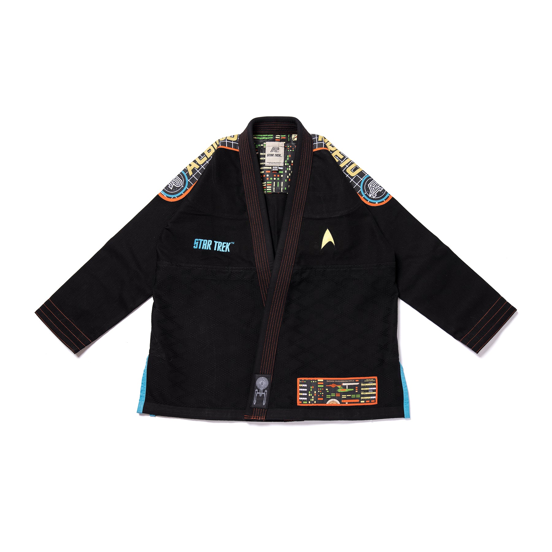 B100 A&P x STAR TREK KIMONO BLACK (FULFILLMENT)