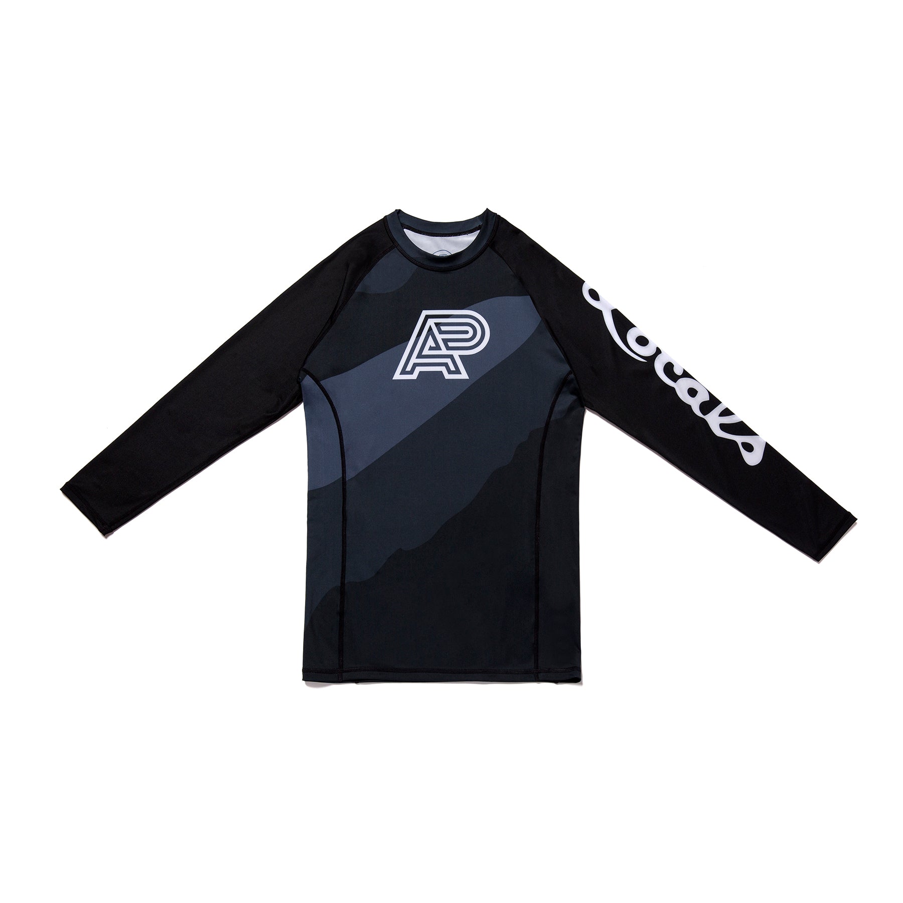 A&P LOCALS SCENE RASHGUARD TONAL