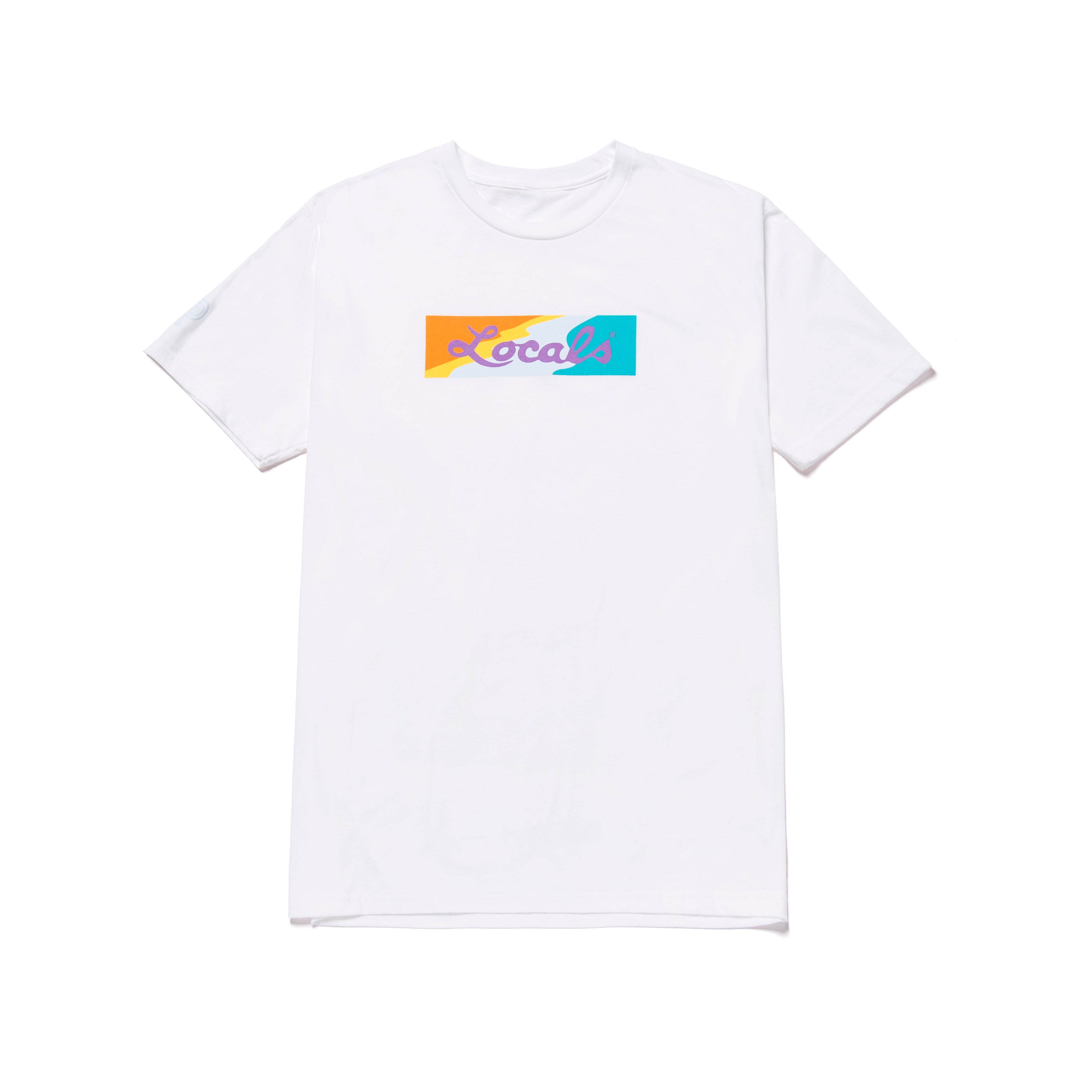 A&P LOCALS 2 BOX TEE WHITE