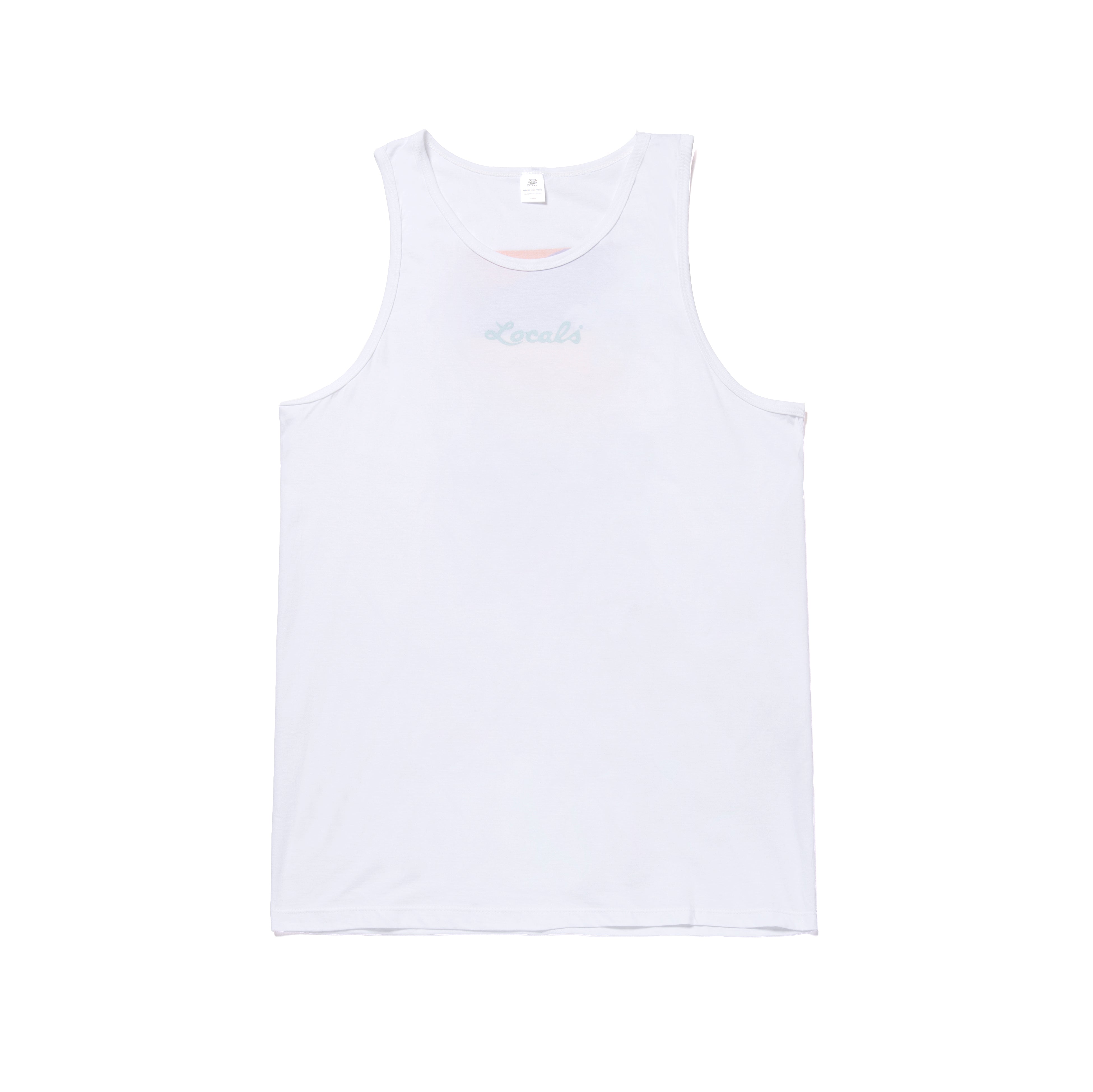 A&P LOCALS 2 SCENE TANK WHITE