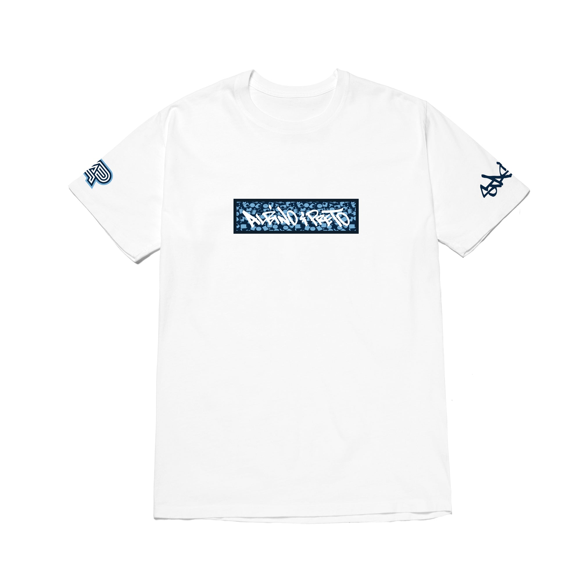 A&P x STASH BOX TEE WHITE