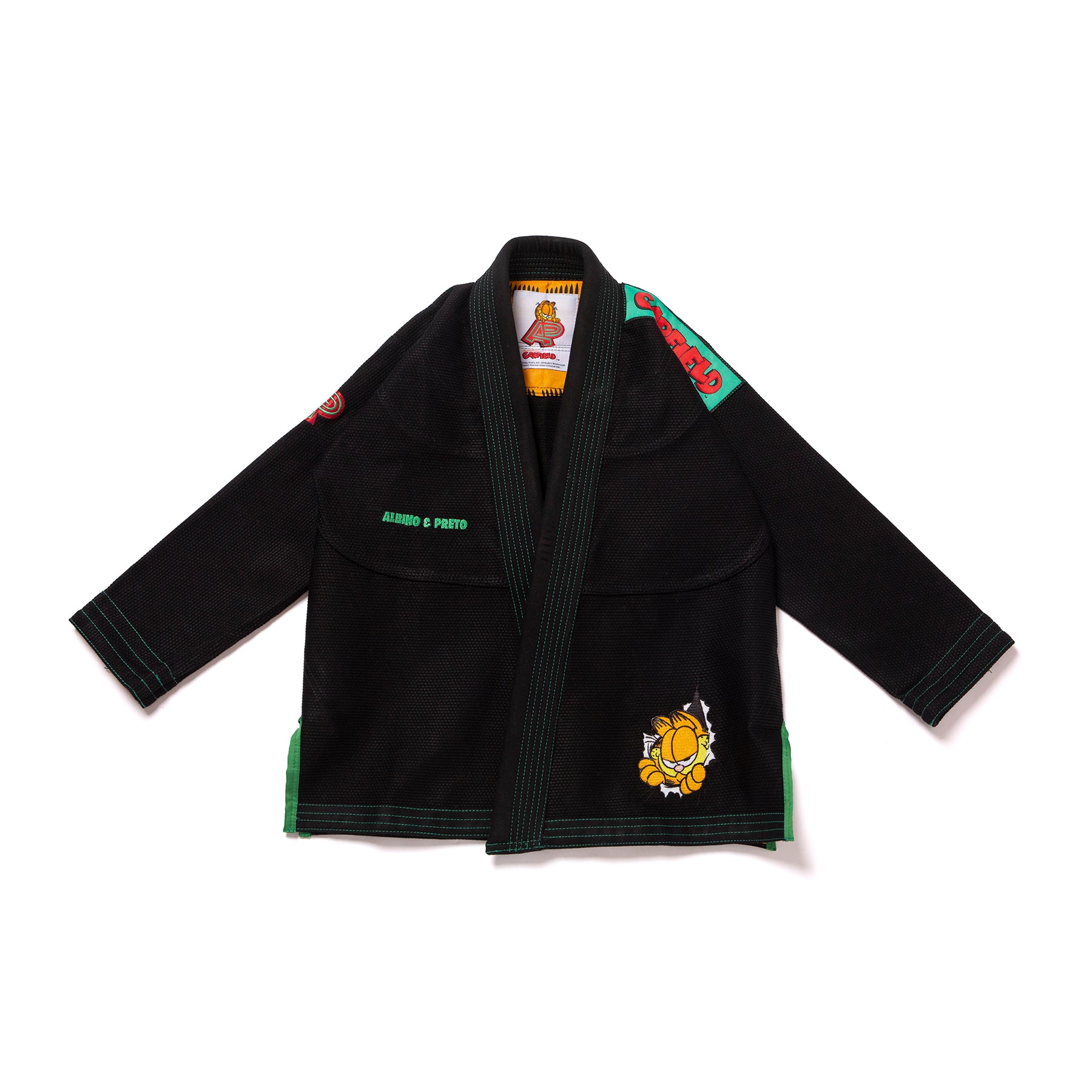 B92 A&P GARFIELD KIDS KIMONO BLACK