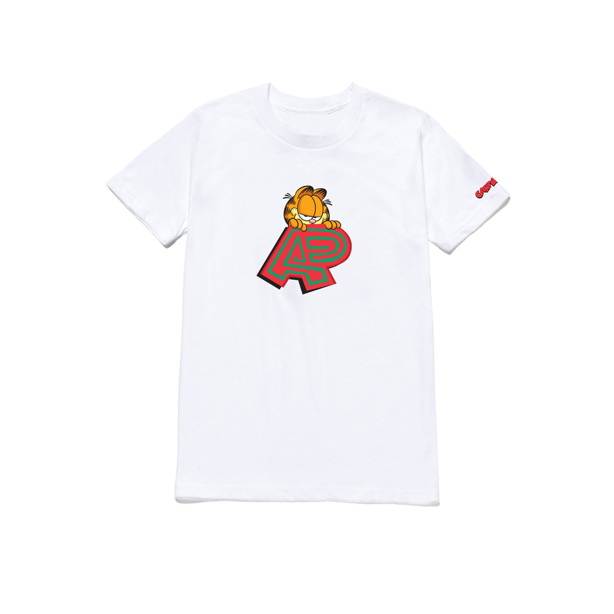 A&P GARFIELD MARK KIDS TEE WHITE