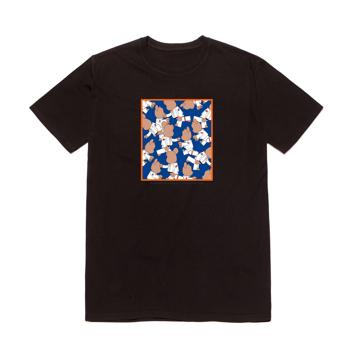 A&P BE@RBRICK MAP TEE BLACK
