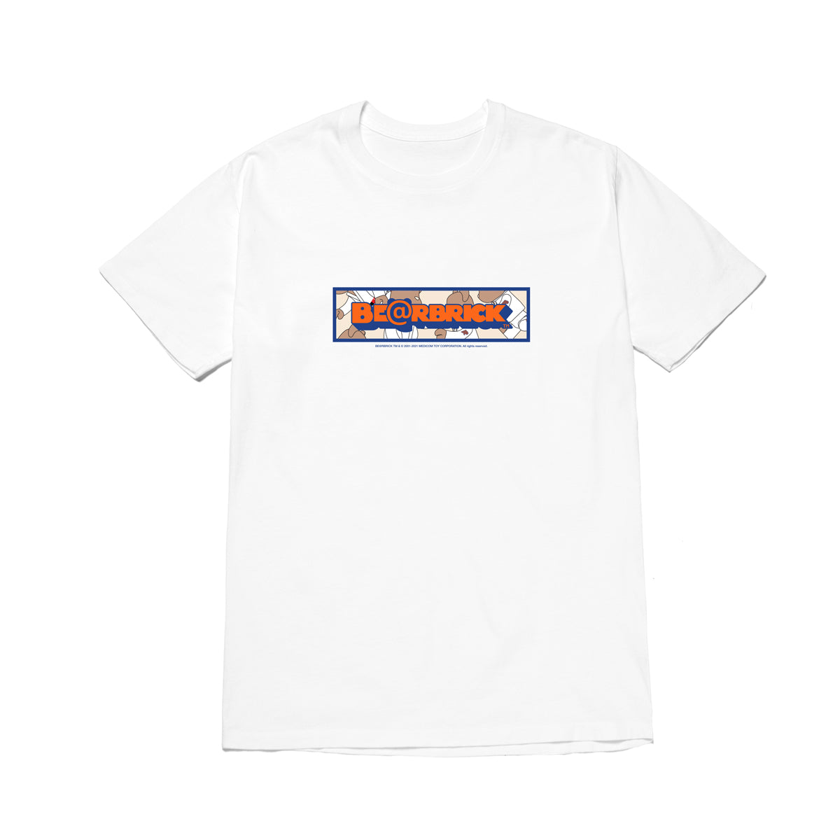 A&P BE@RBRICK BOX TEE WHITE