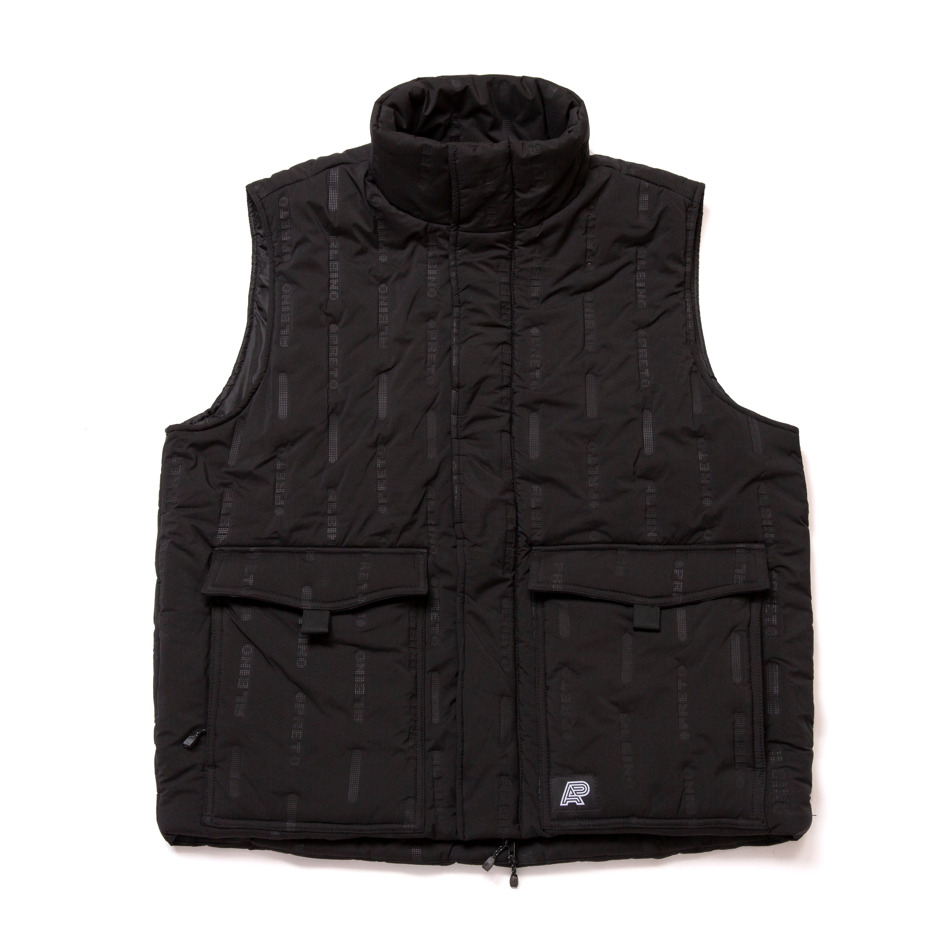 A&P PUFF VEST BLACK