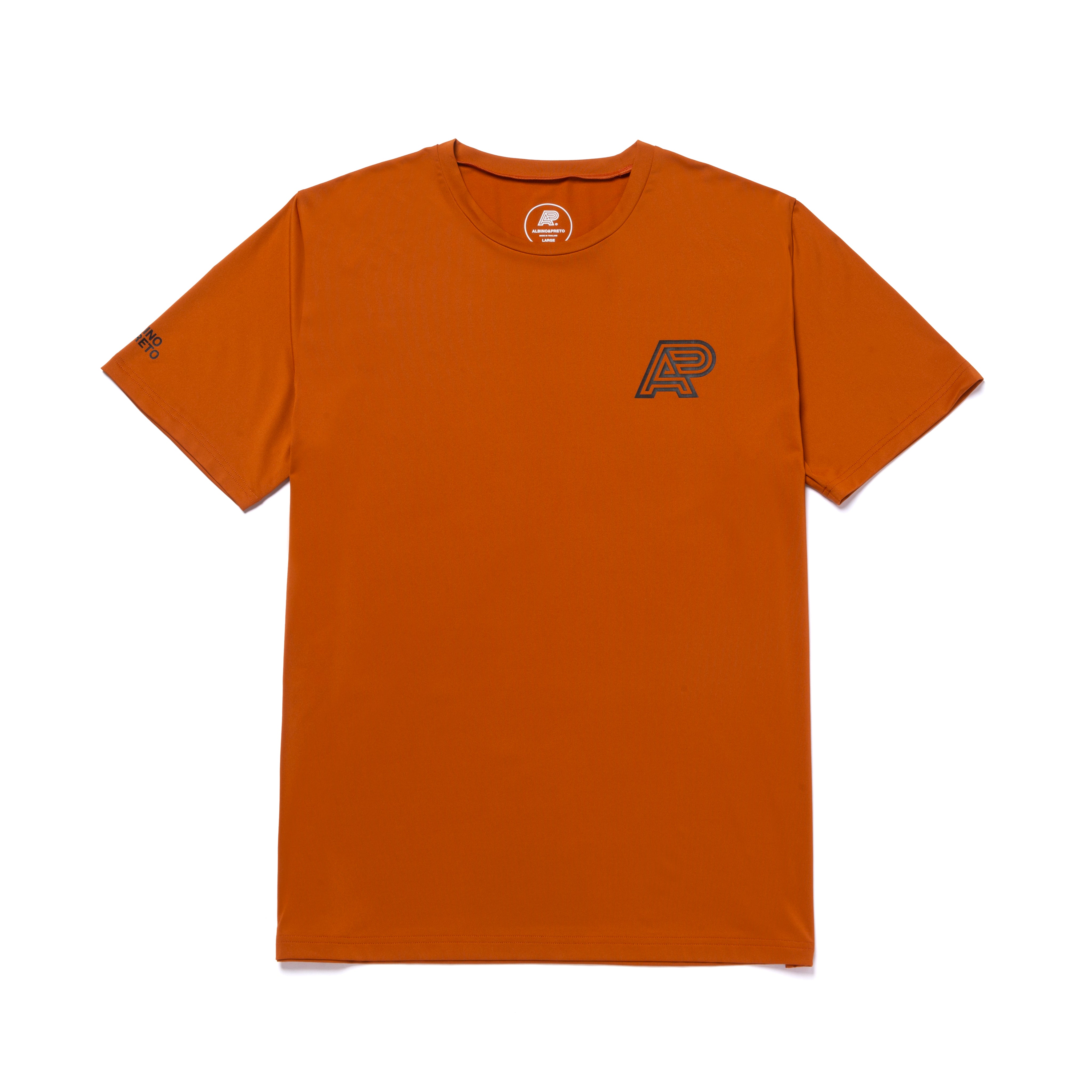 A&P SS QD TEE BURNT ORANGE