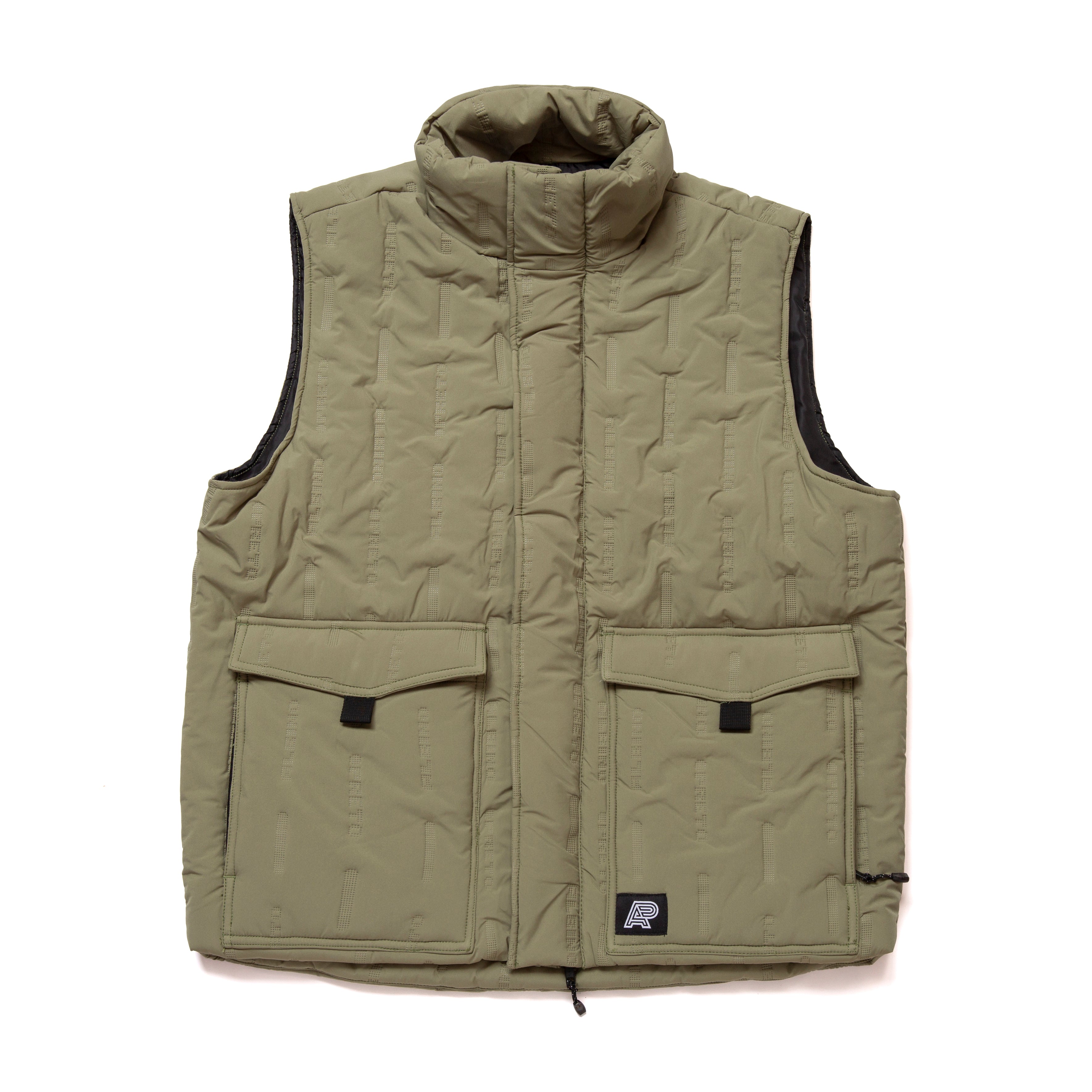 A&P PUFF VEST OLIVE (FULFILLMENT)