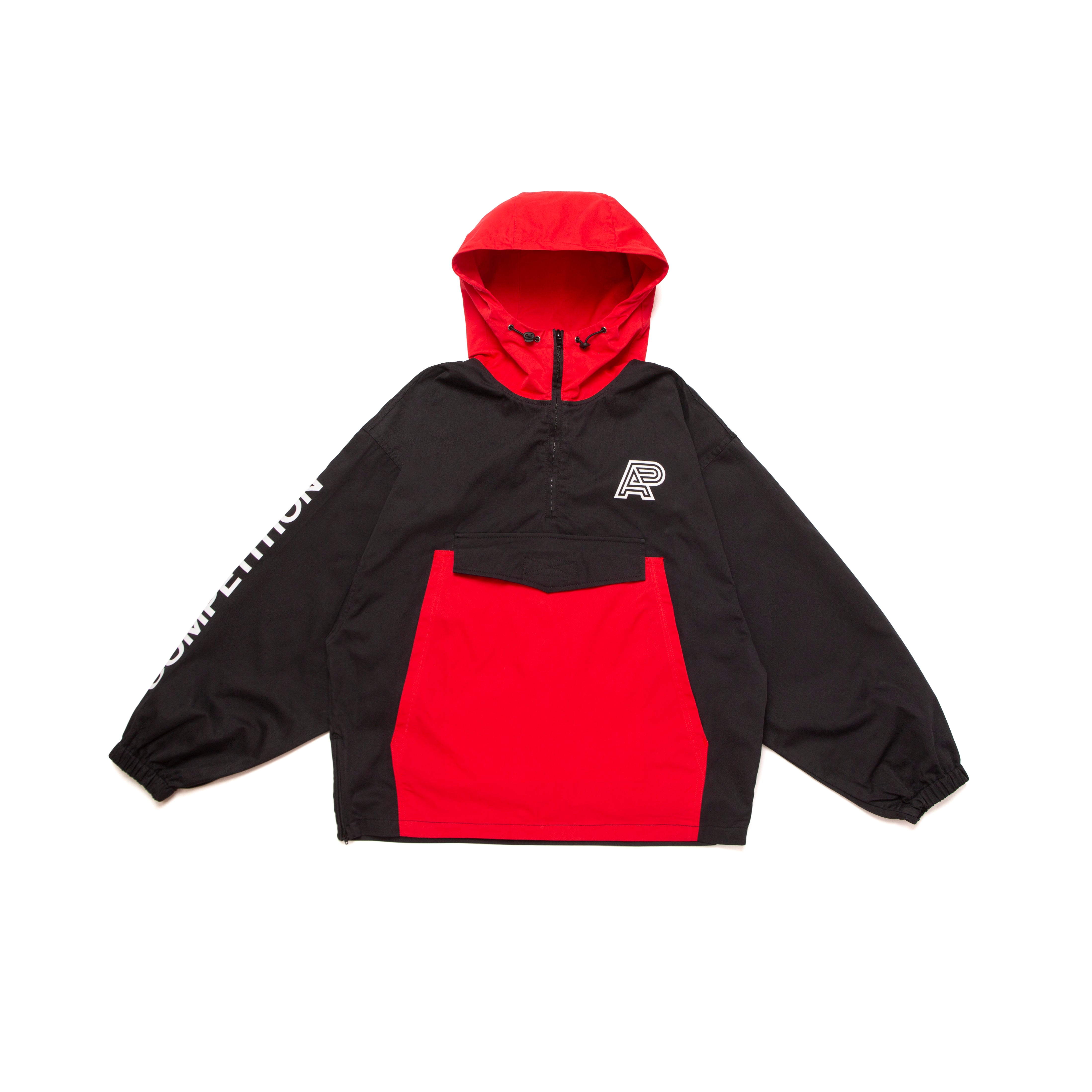 A&P CLASSIC ANORAK 20 JACKET BLACK/RED