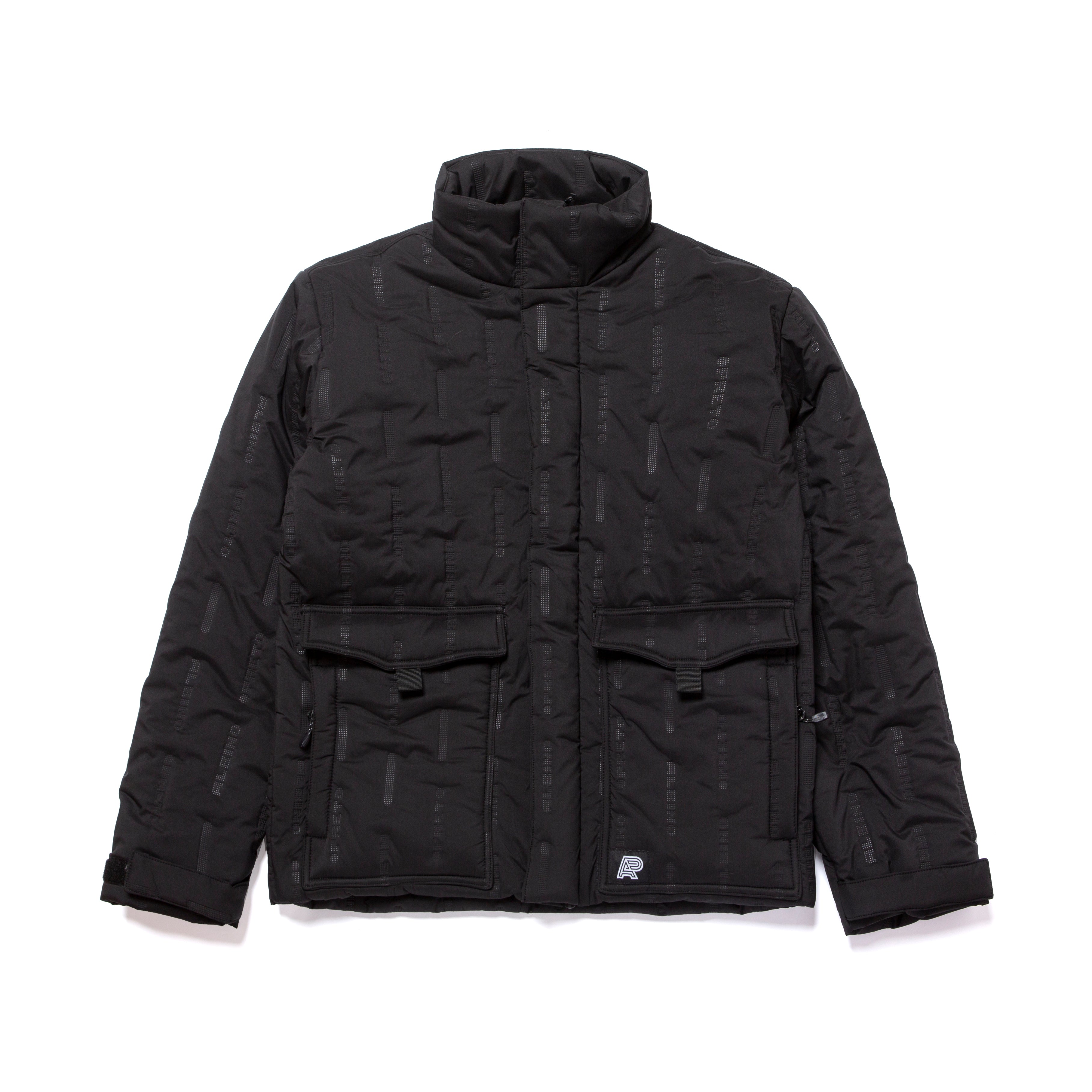 A&P PUFF JACKET BLACK