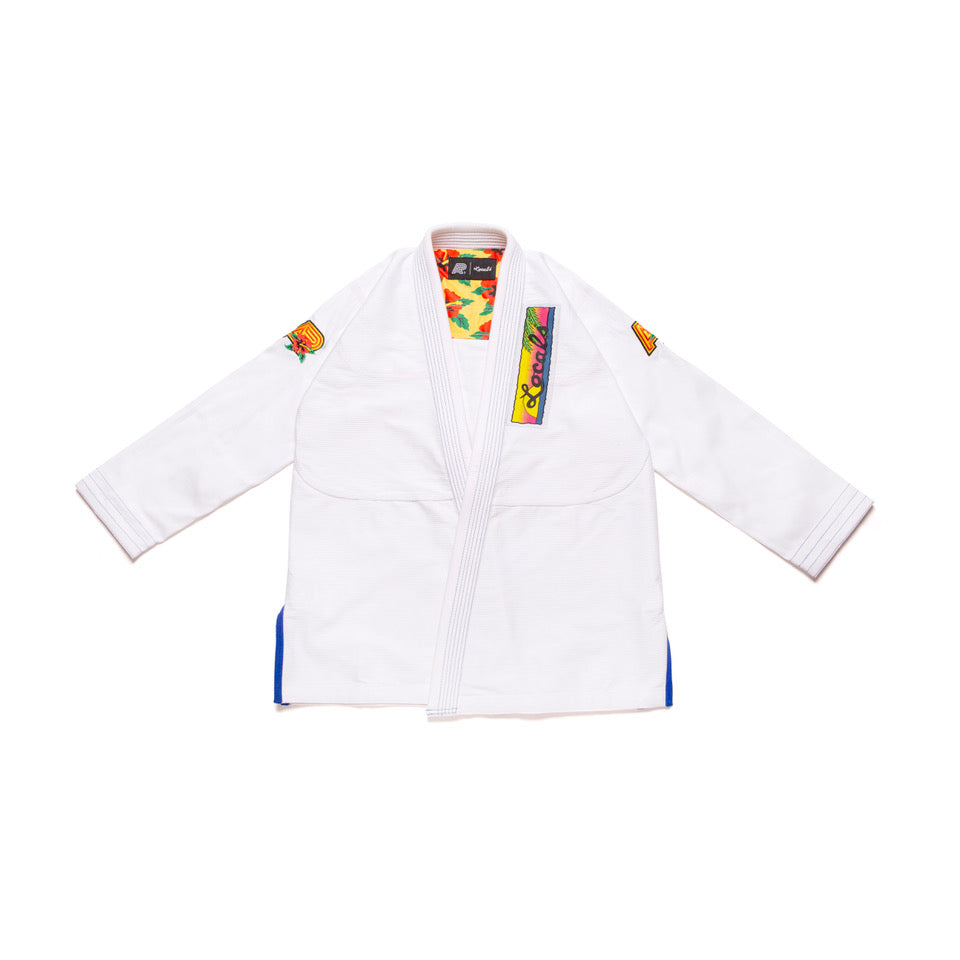 A&P B78 LOCALS KIMONO WHITE