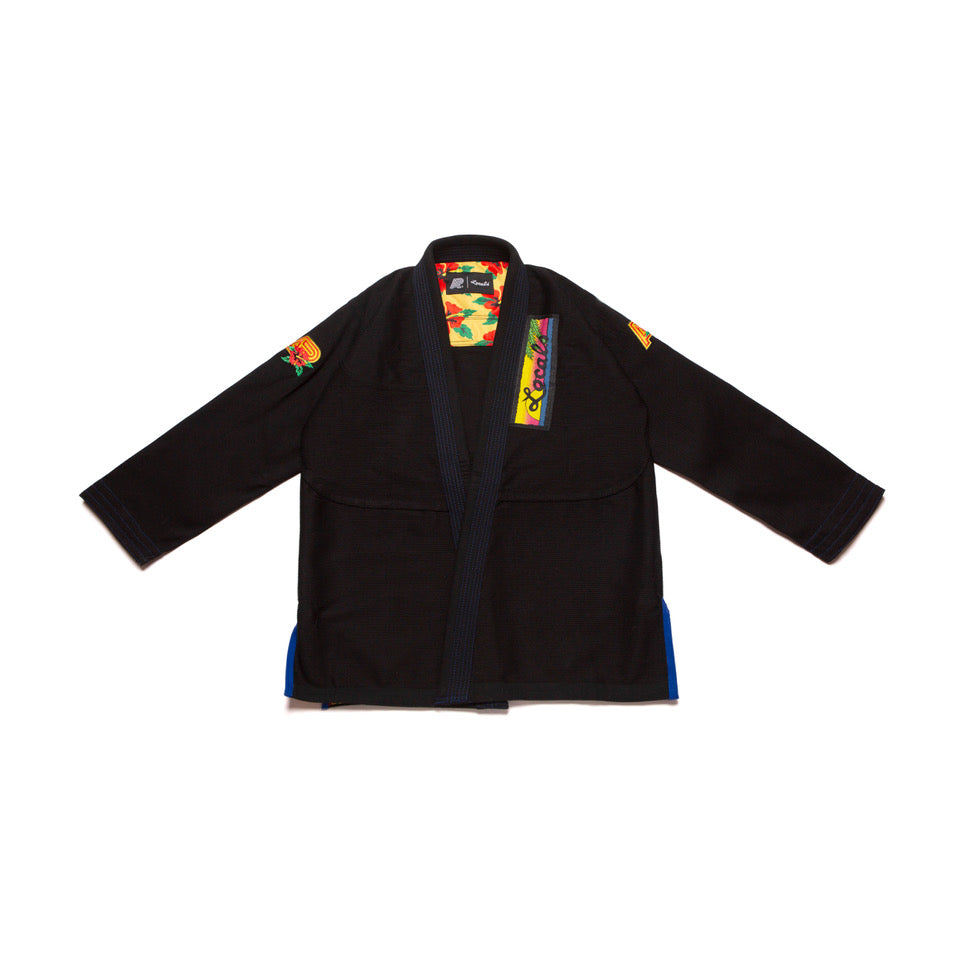 A&P B78 LOCALS KIMONO BLACK