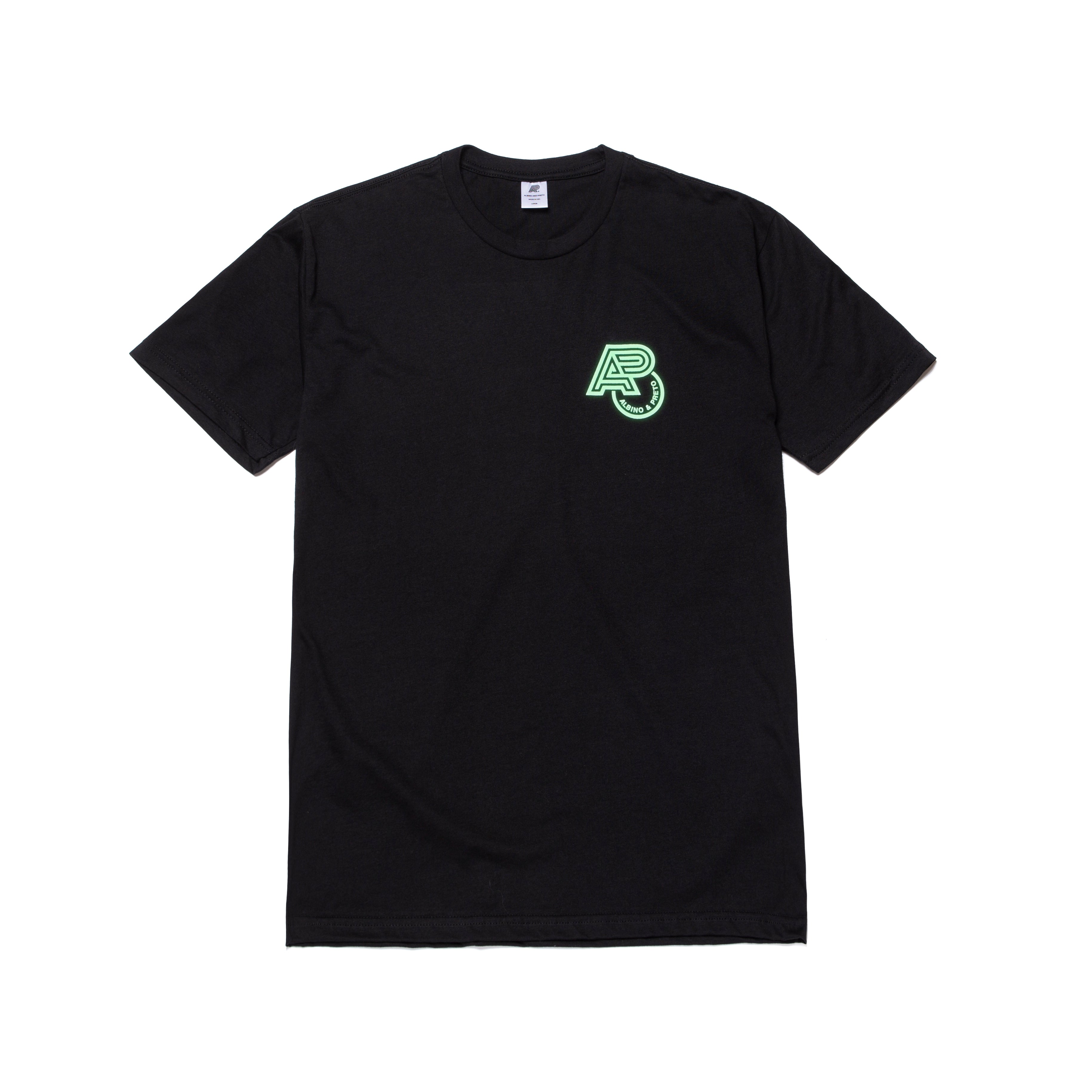 A&P WORLDWIDE GLOW TEE BLACK (FULFILLMENT)