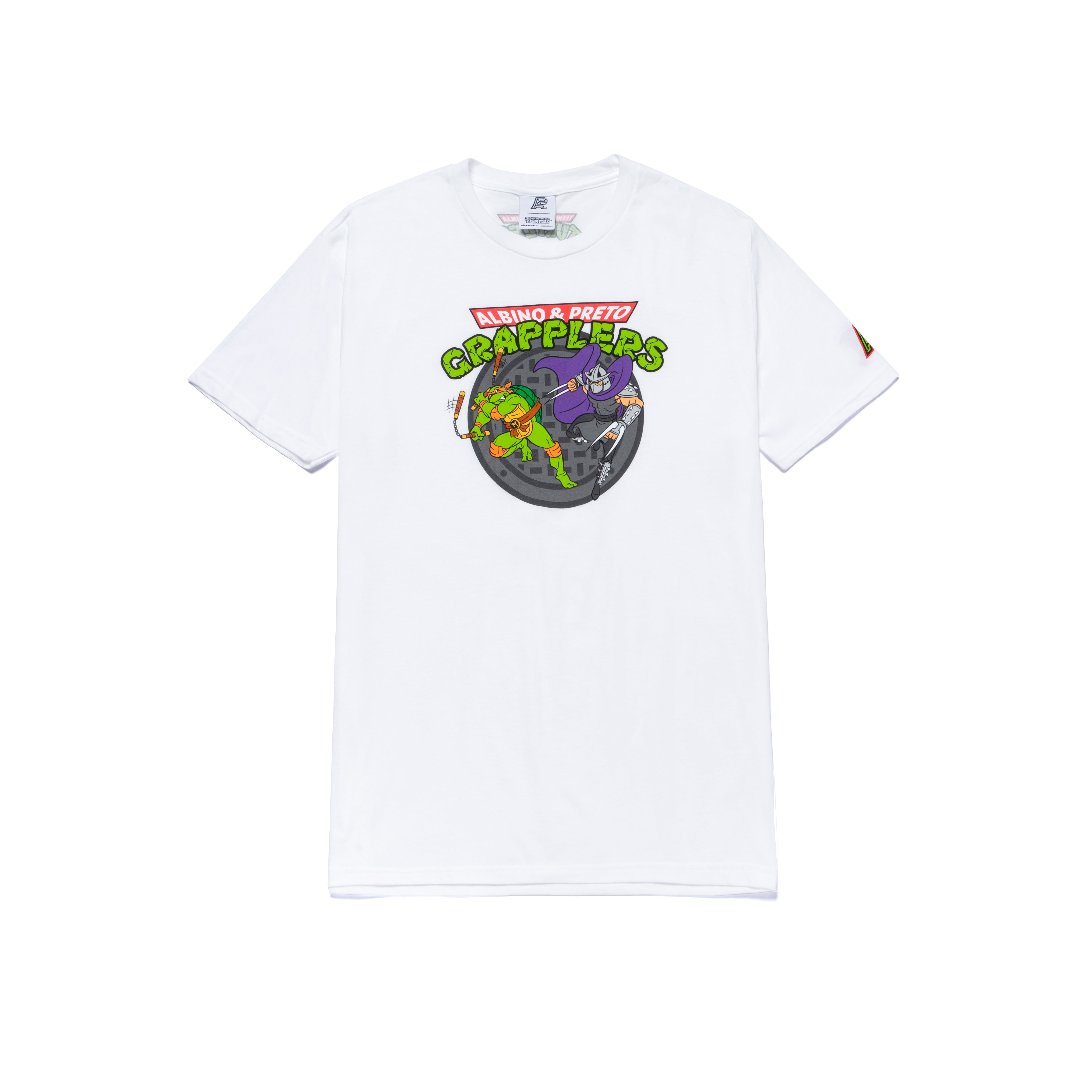 A&P TMNT GRAPPLERS TEE WHITE