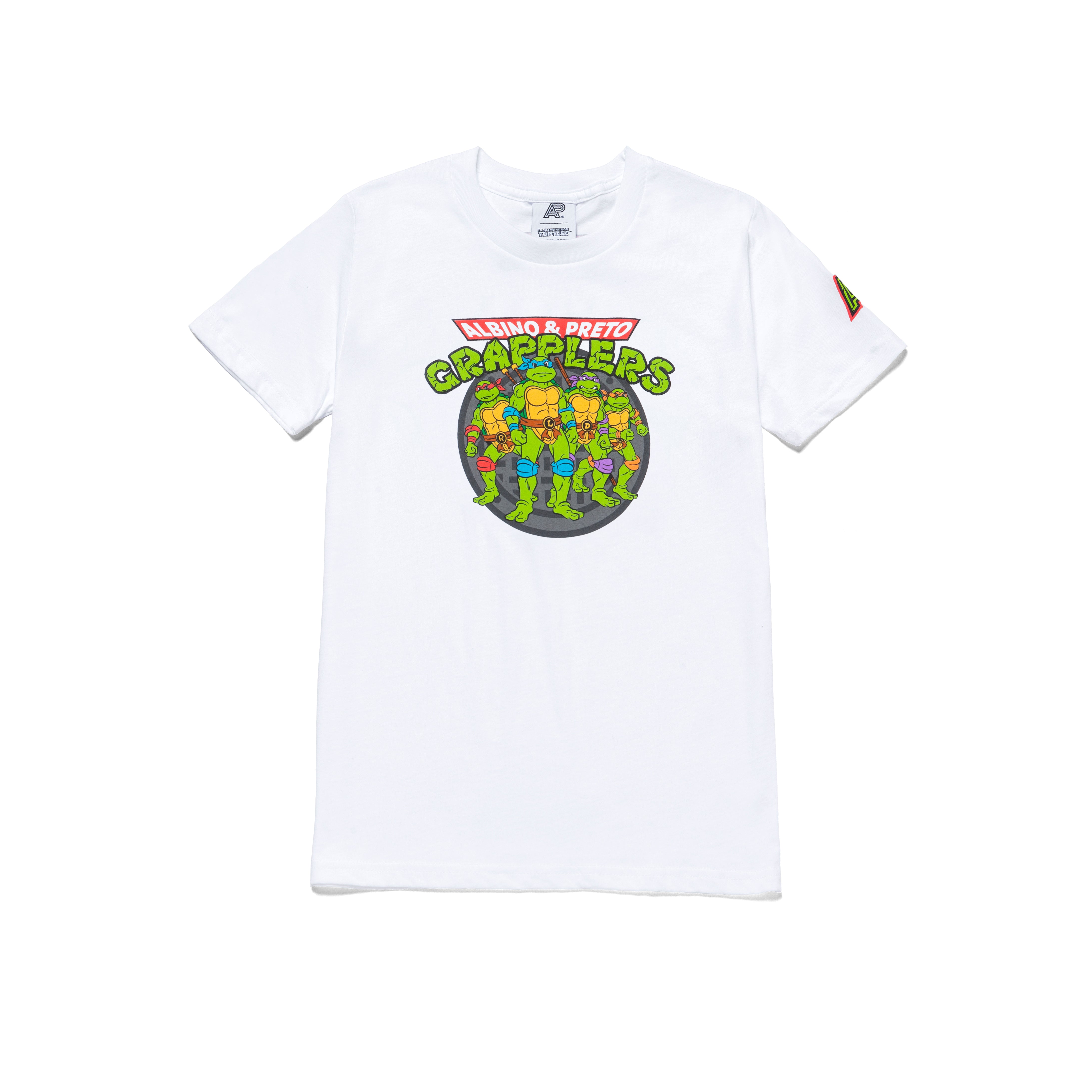 A&P TMNT CLUB KIDS TEE WHITE