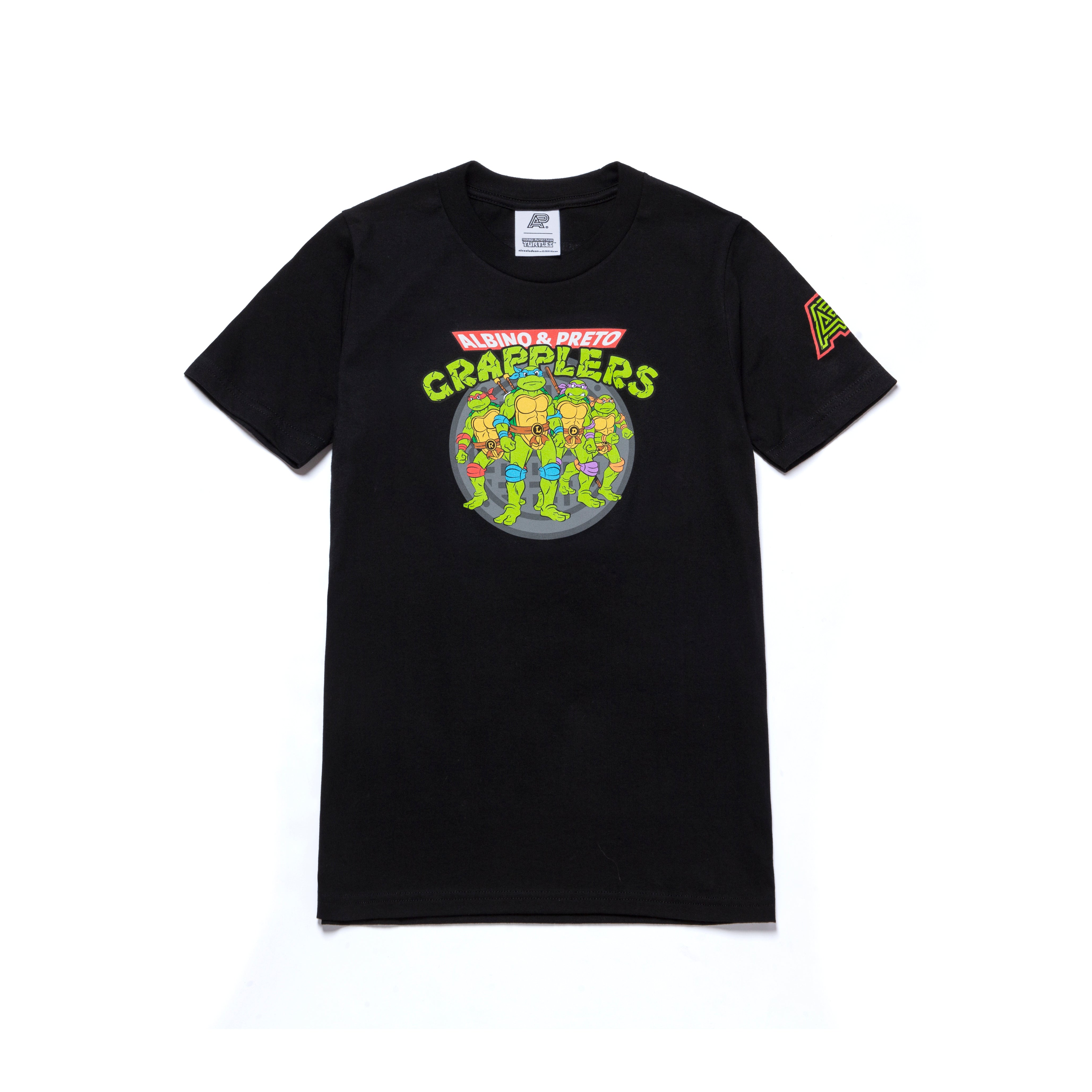 A&P TMNT CLUB KIDS TEE BLACK