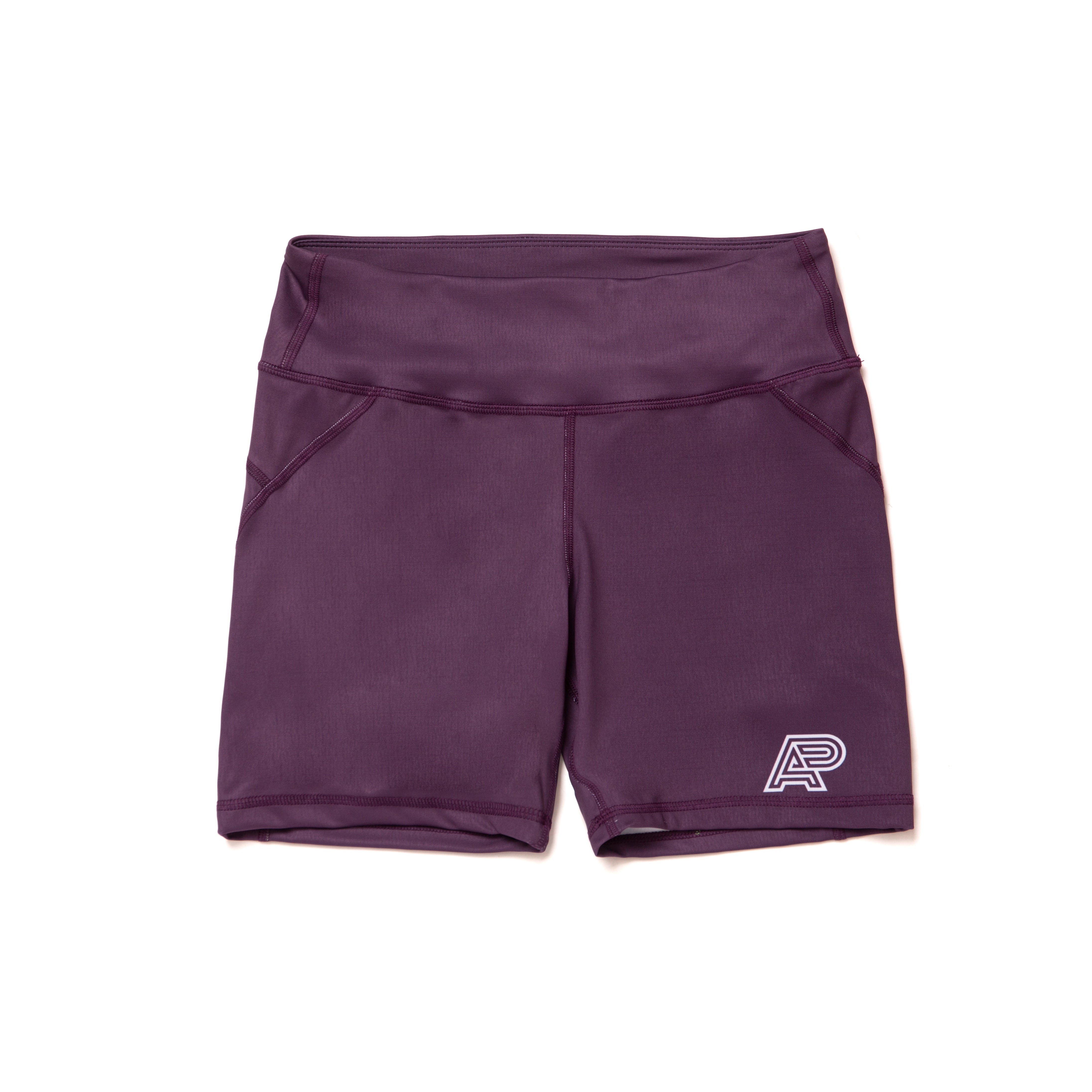 A&P WOMENS COMPRESSION SHORTS PURPLE (FULFILLMENT)