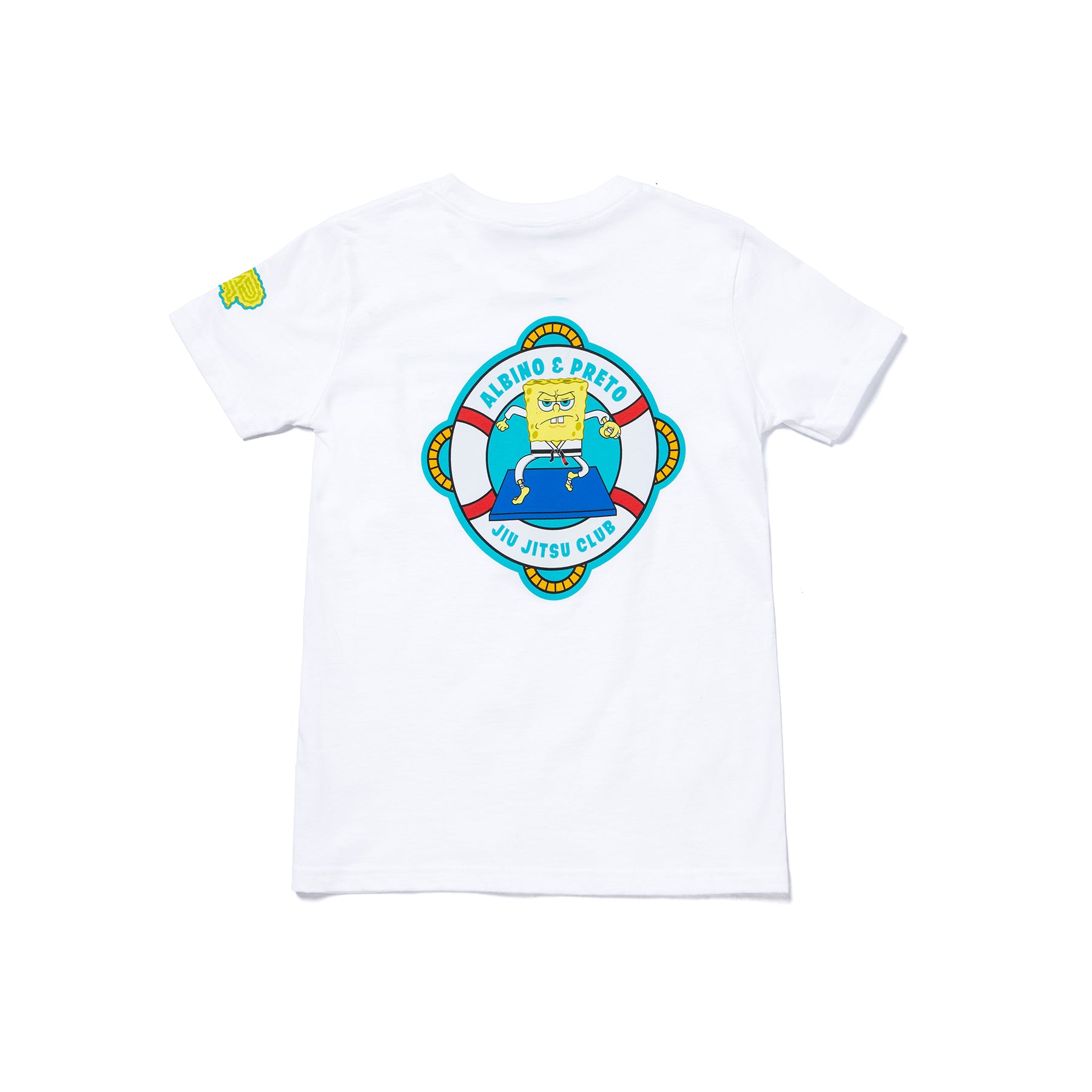 A&P SB JIU JITSU CLUB KIDS TEE WHITE