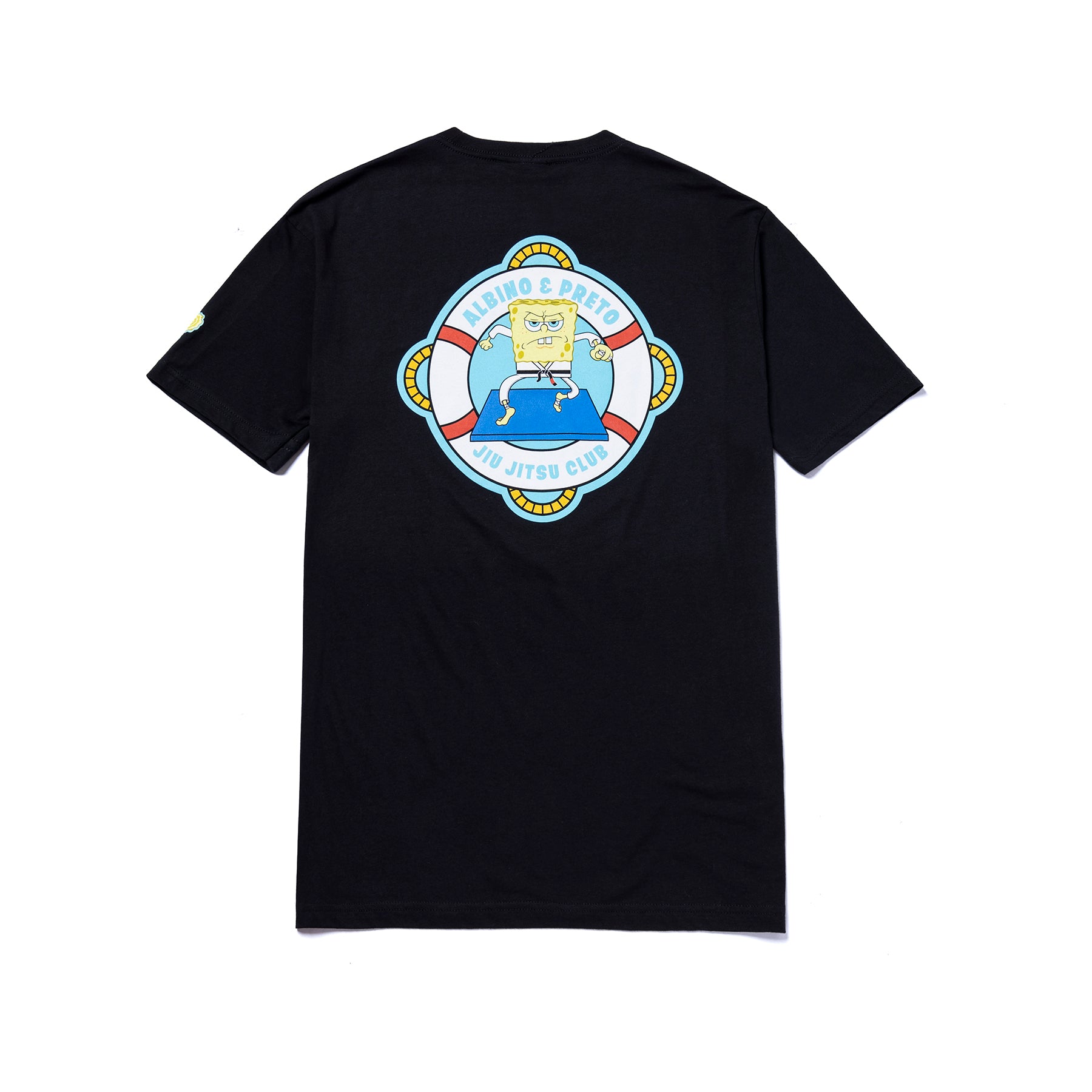 A&P SB JIU JITSU CLUB TEE BLACK