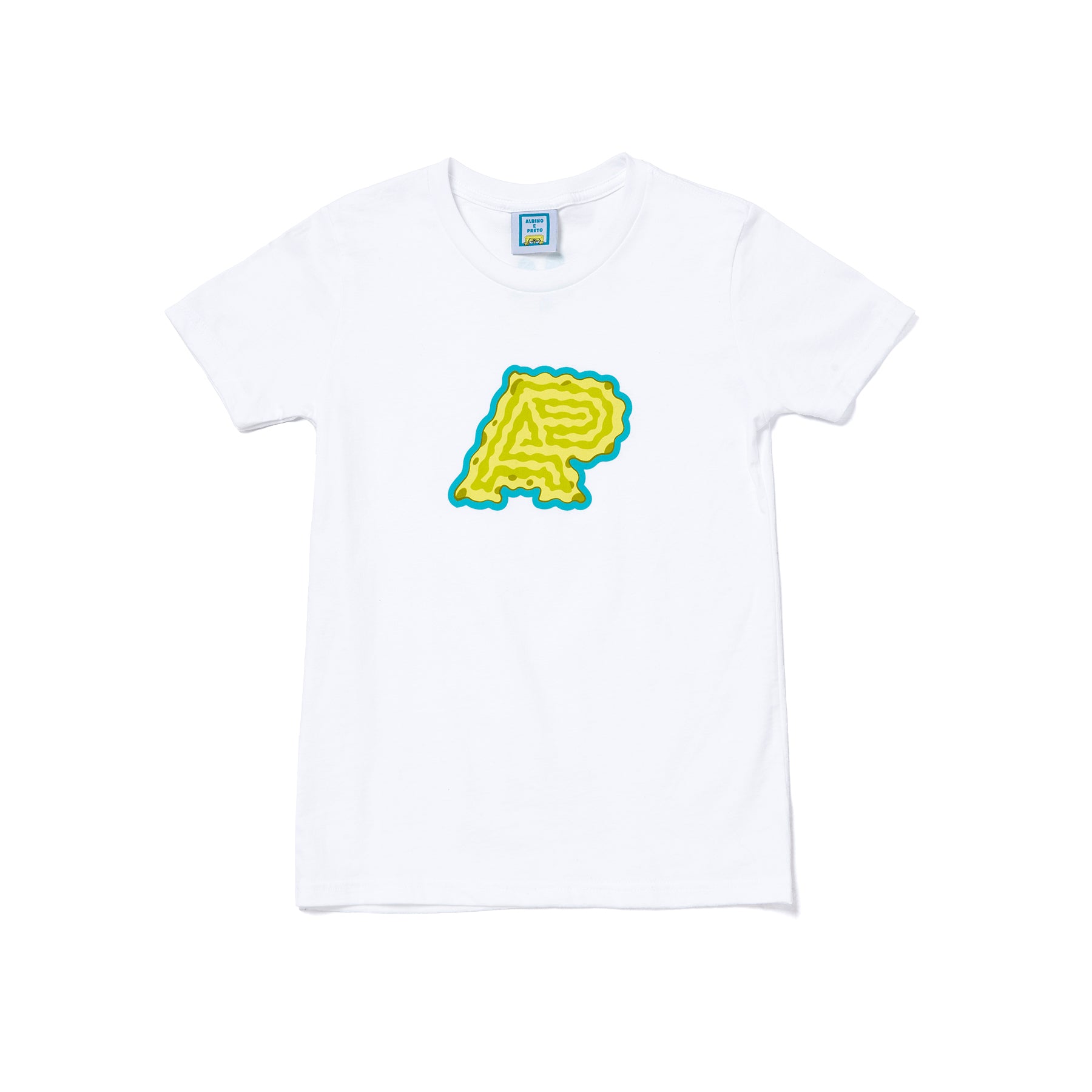 A&P SB BUBBLE MARK KIDS TEE WHITE