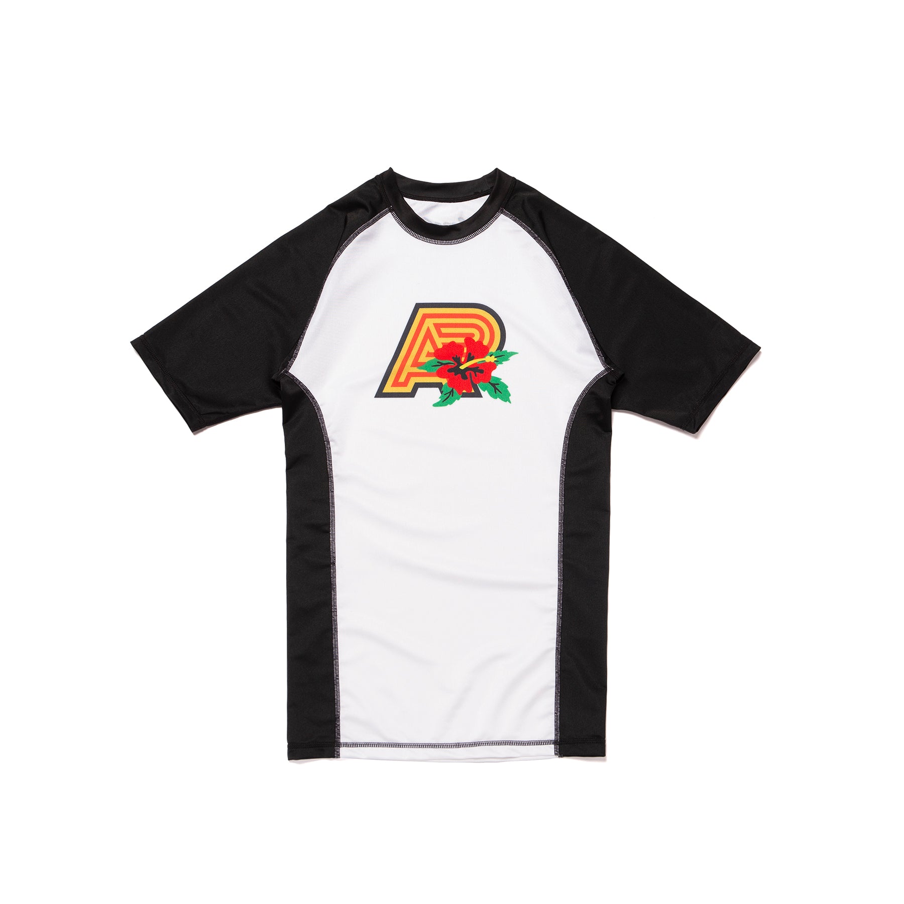 A&P LOCALS FLORAL SS RASHGUARD (JP/EU)