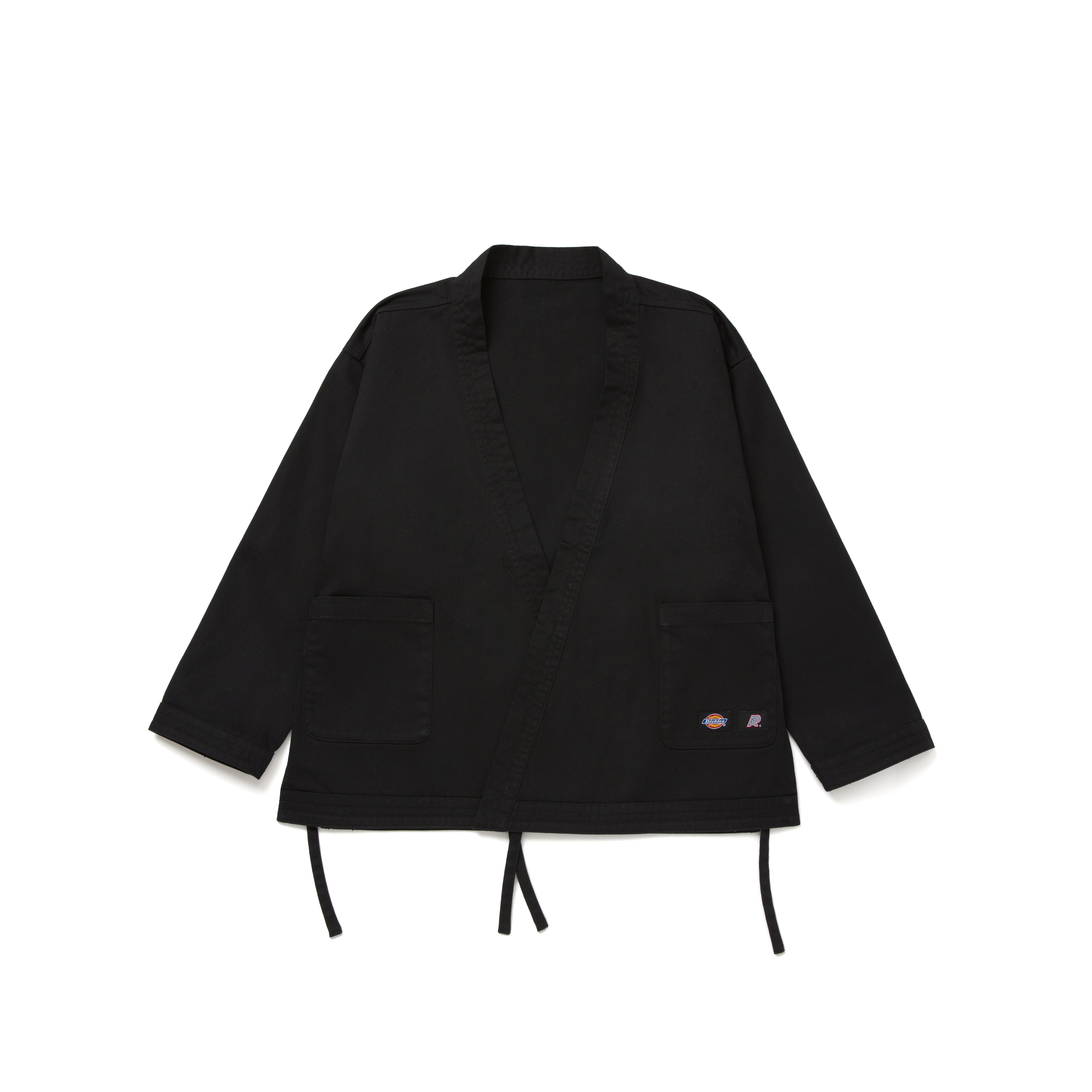 A&P x DICKIES WEARABLE KIMONO JACKET BLACK