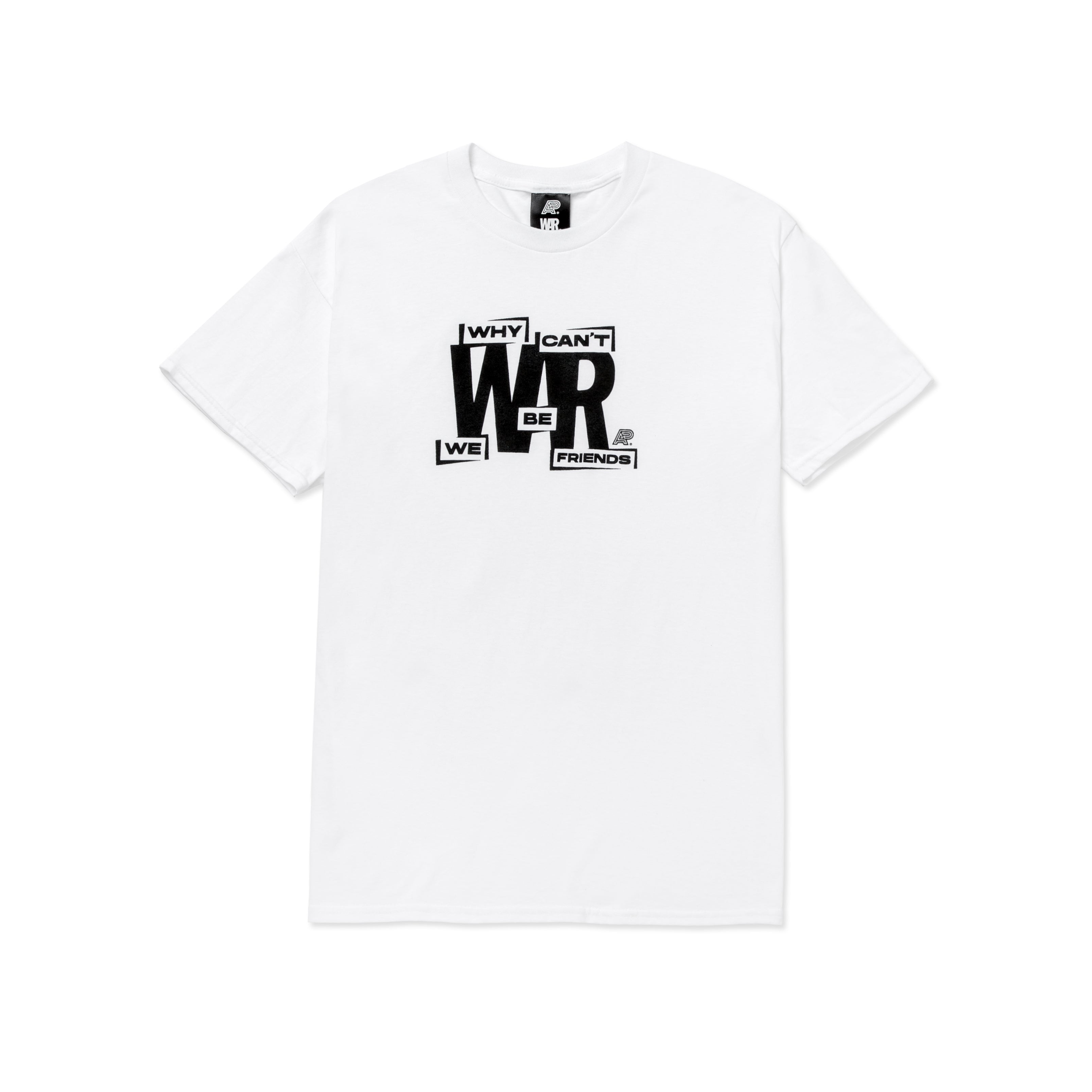 A&P x WAR WCWBF TEE WHITE