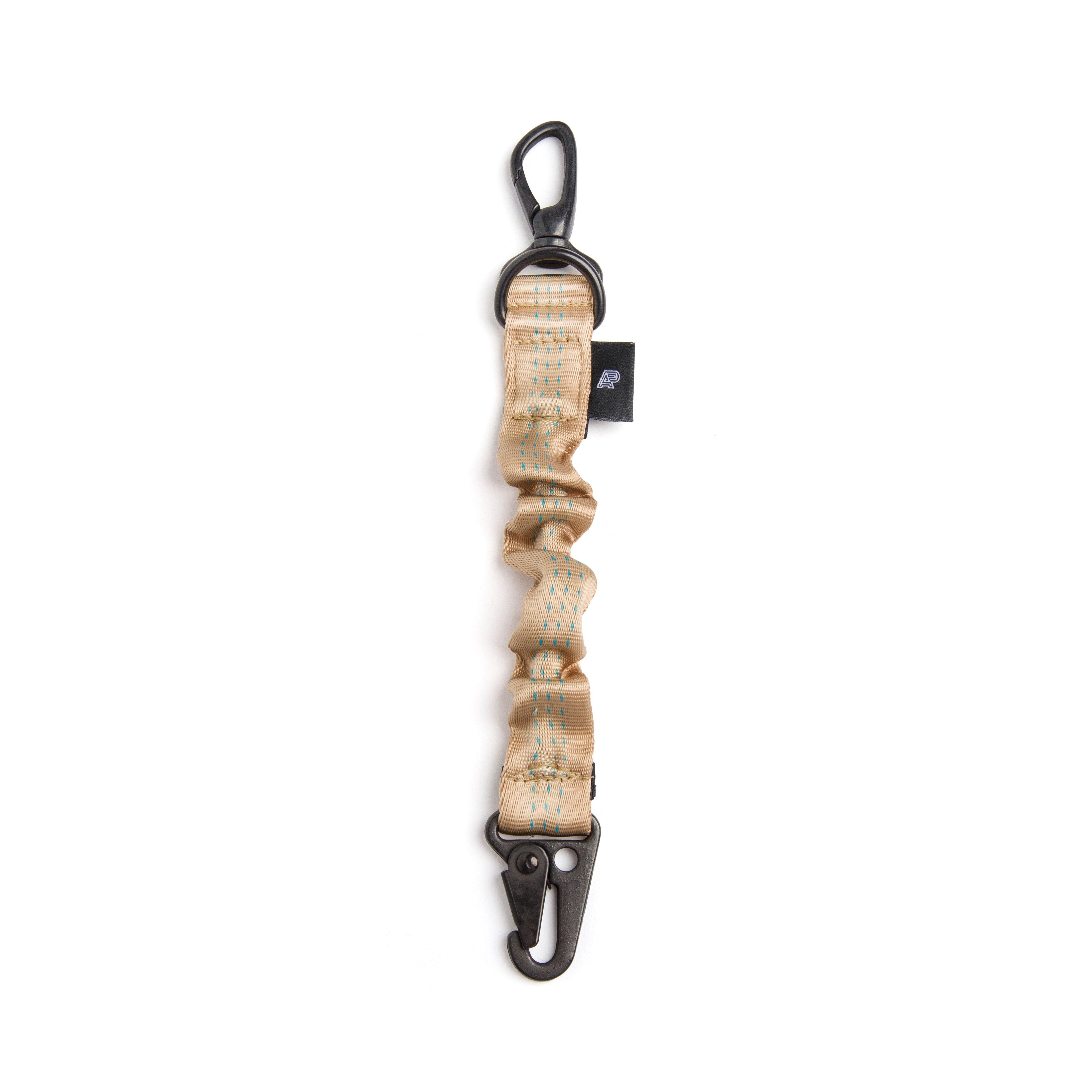 A&P TAKE HANDS BUNGEE KEYCHAIN KHAKI