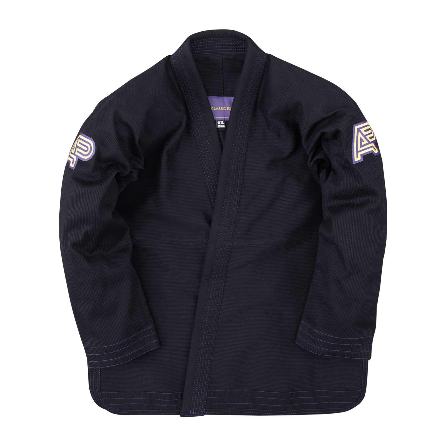 *A&P Q4 CLASSIC KIDS KIMONO BLACK