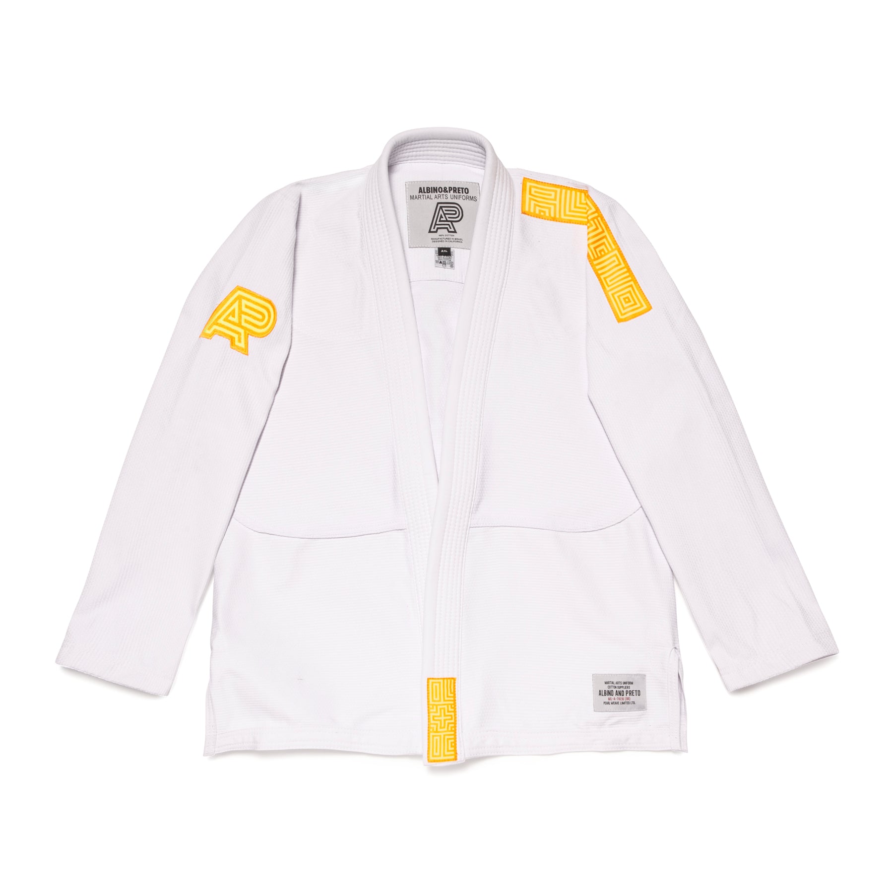 BRAZIL SERIES 6 KIMONO WHITE